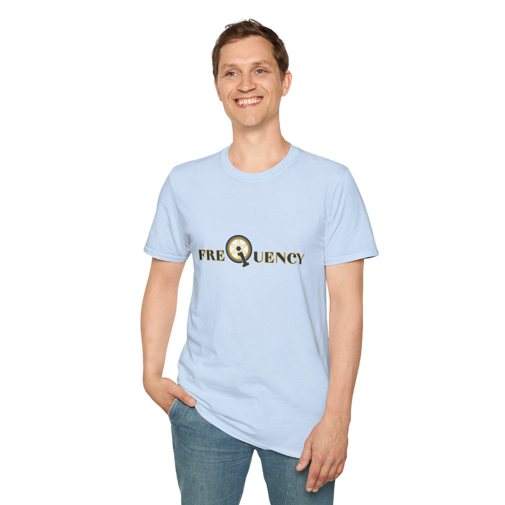 Frequency Graphic T-Shirt – Magnifying Glass Logo Tee