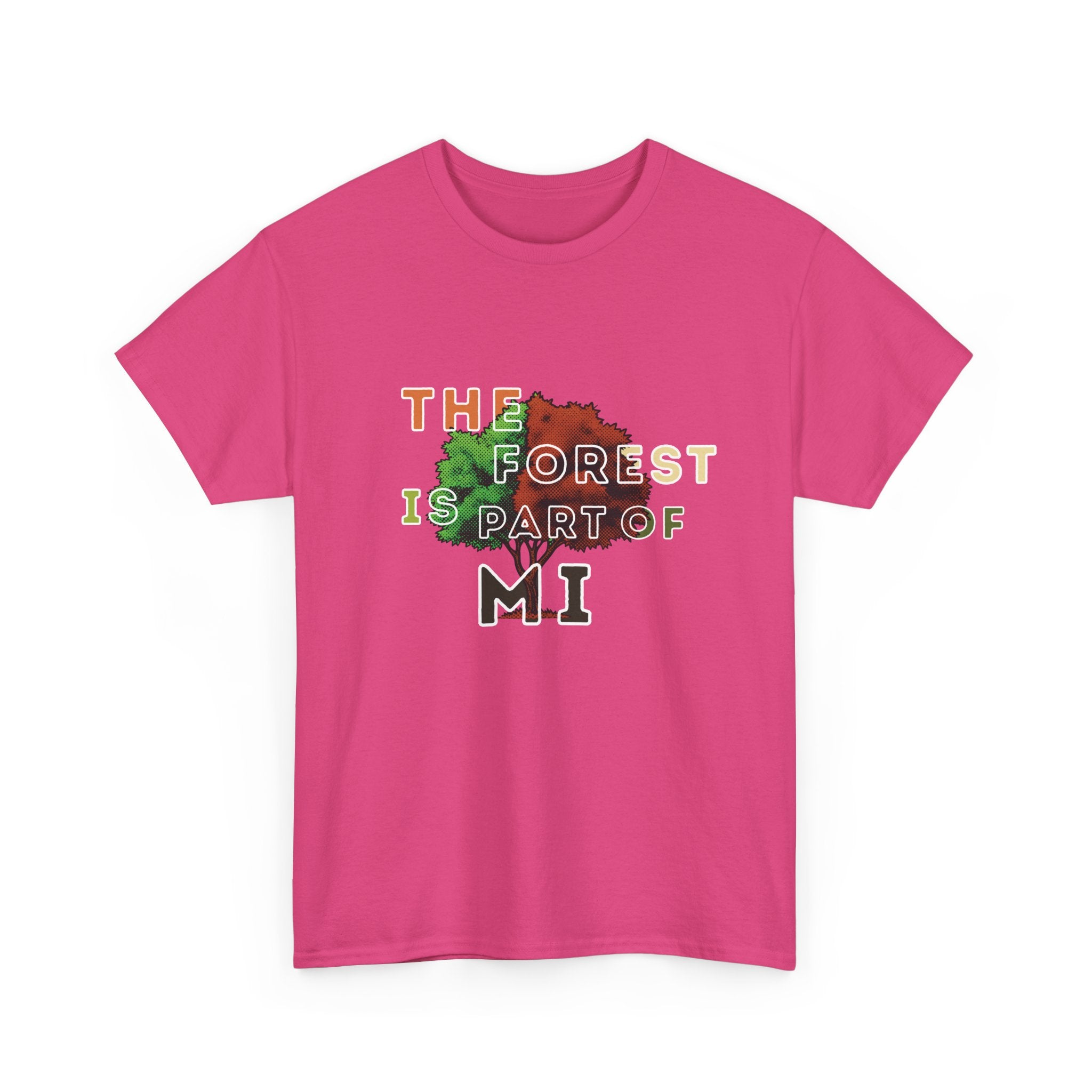 The Forest Part Of Me T-Shirt — Nature Tree Eco Graphic Tee