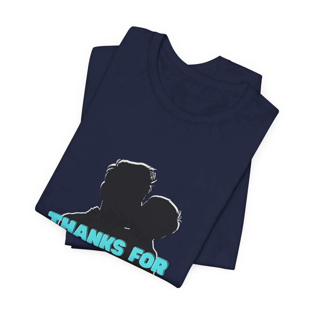 T-Shirt — "Thanks For Everything" Couple Silhouette Appreciation Tee