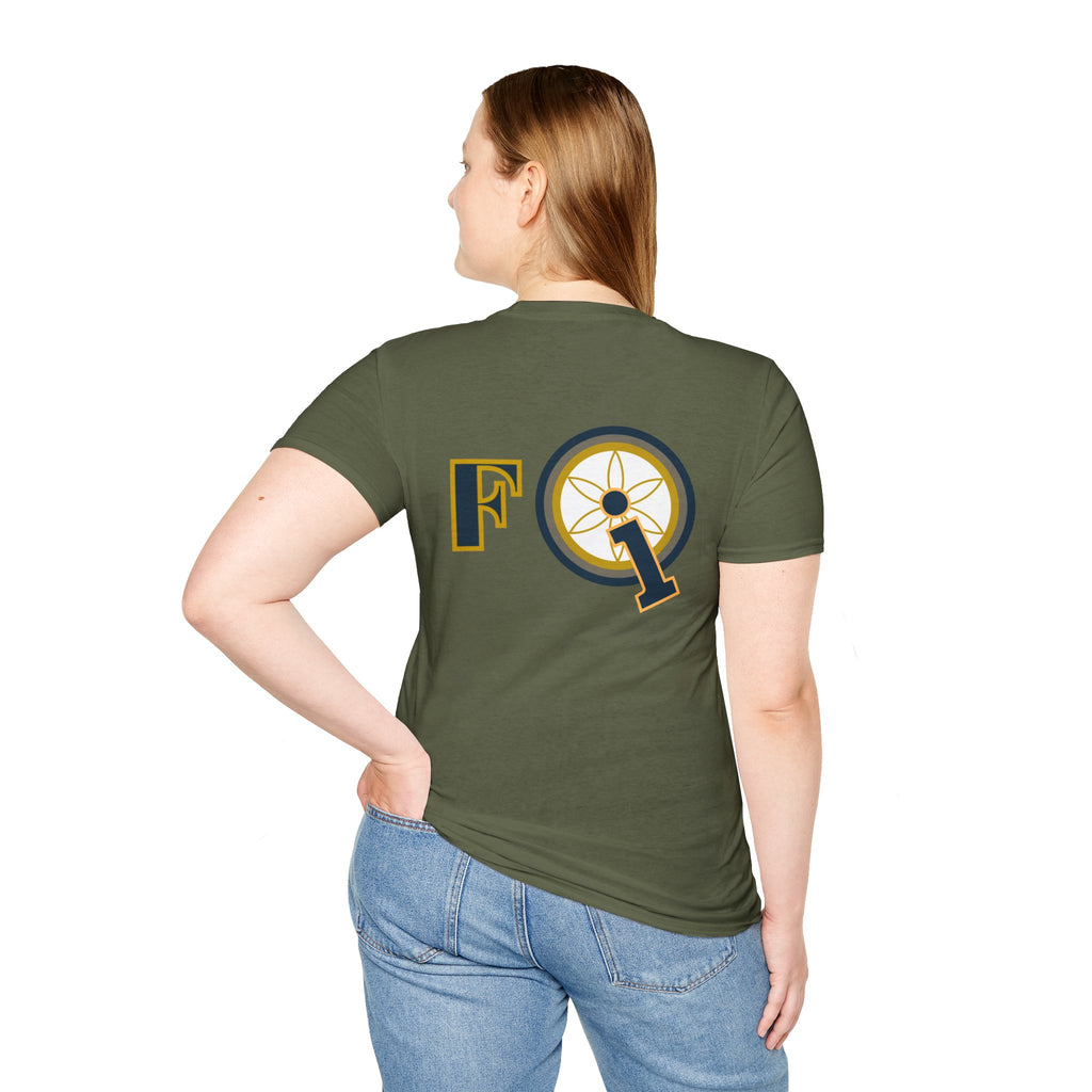 Frequency Graphic T-Shirt – Magnifying Glass Logo Tee