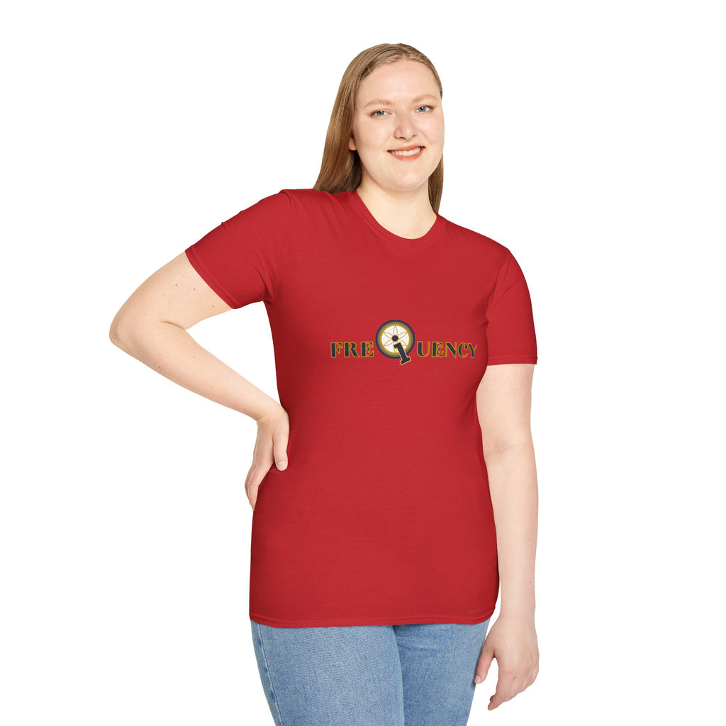 Frequency Graphic T-Shirt – Magnifying Glass Logo Tee