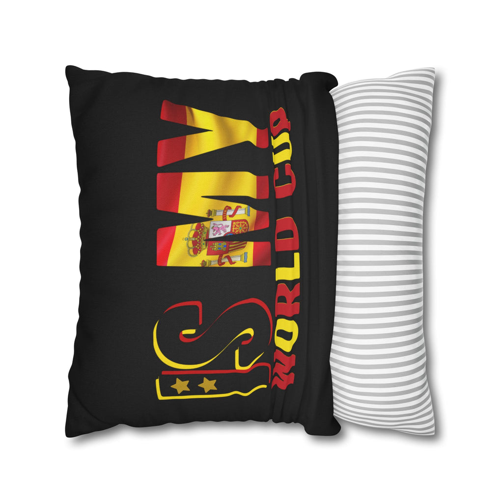 Spun Polyester Square Pillowcase