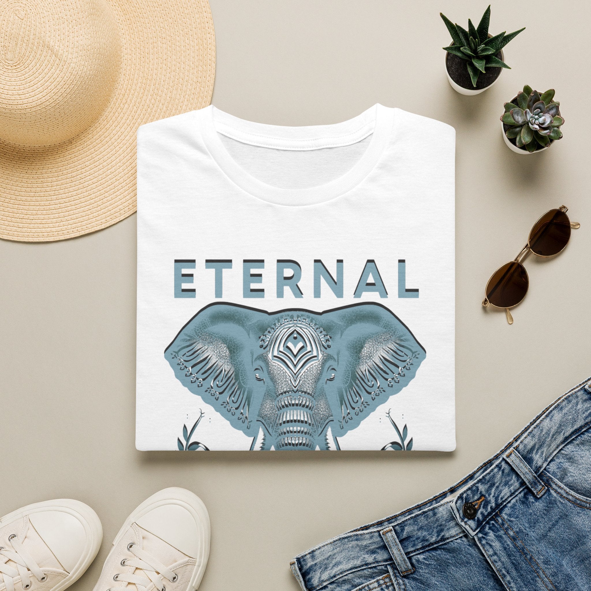 Eternal Wisdom Elephant T-Shirt