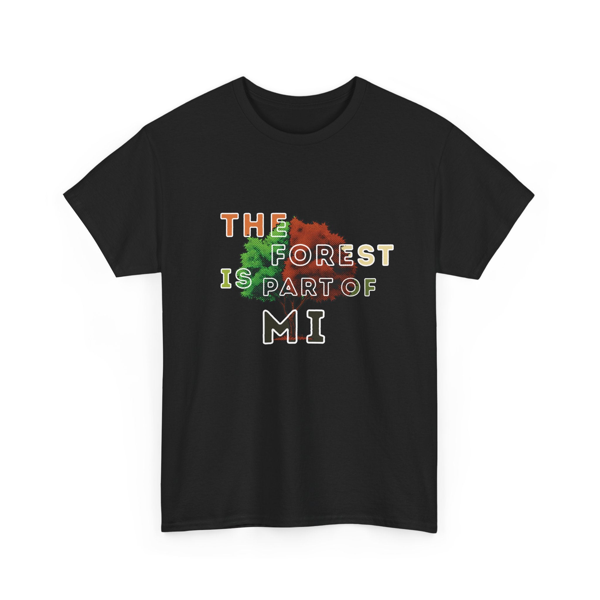 The Forest Part Of Me T-Shirt — Nature Tree Eco Graphic Tee