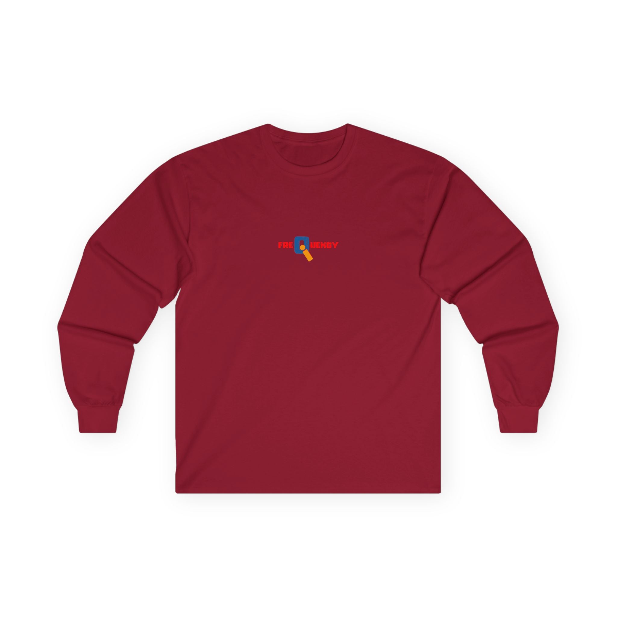 Long Sleeve Tee — 'My Life Is Surfing' Tropical Surf Graphic