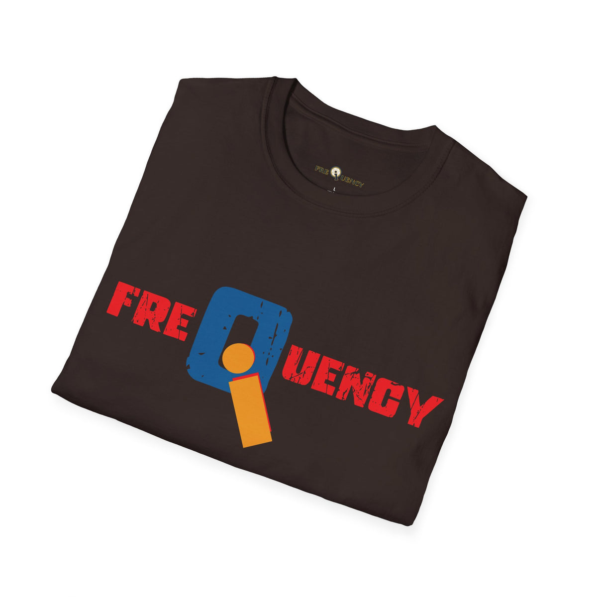 Frequency Graphic T-Shirt – Magnifying Glass Logo Tee