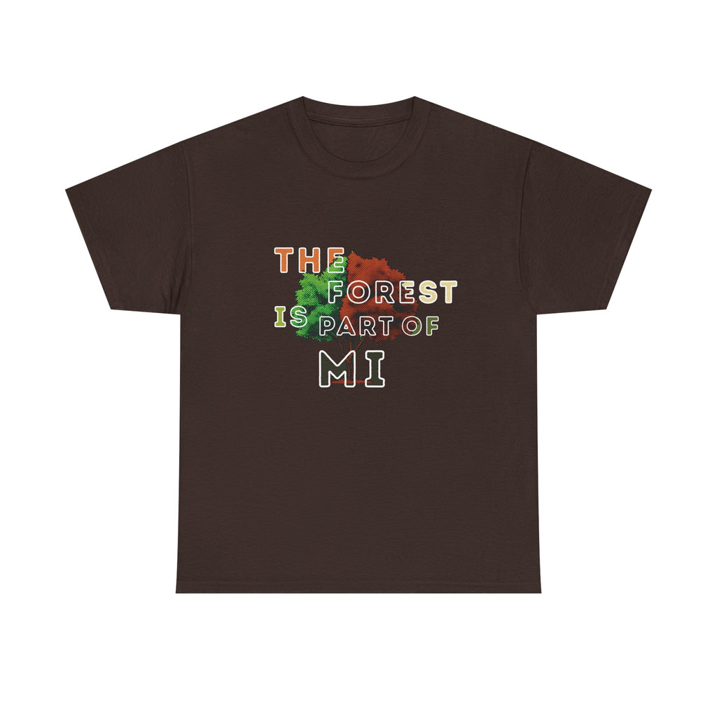 The Forest Part Of Me T-Shirt — Nature Tree Eco Graphic Tee