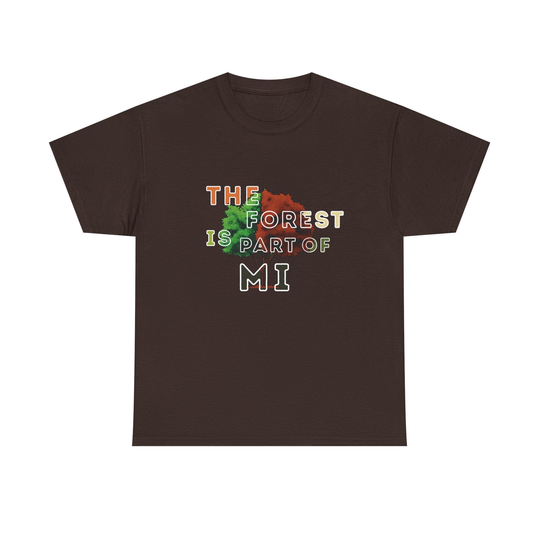 The Forest Part Of Me T-Shirt — Nature Tree Eco Graphic Tee