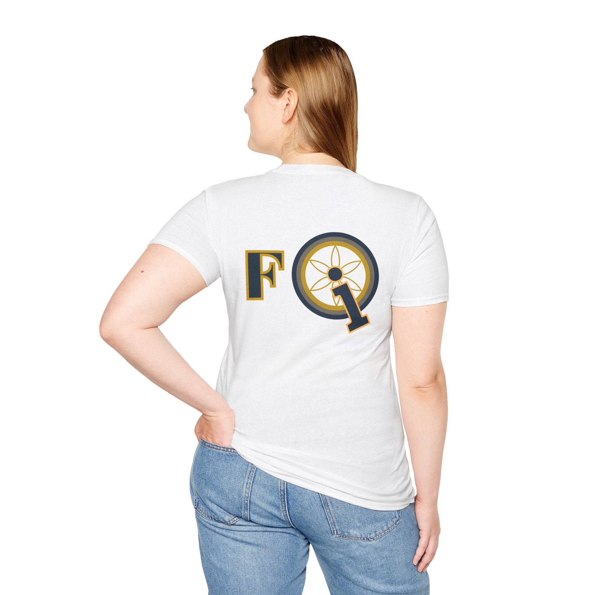 Frequency Graphic T-Shirt – Magnifying Glass Logo Tee