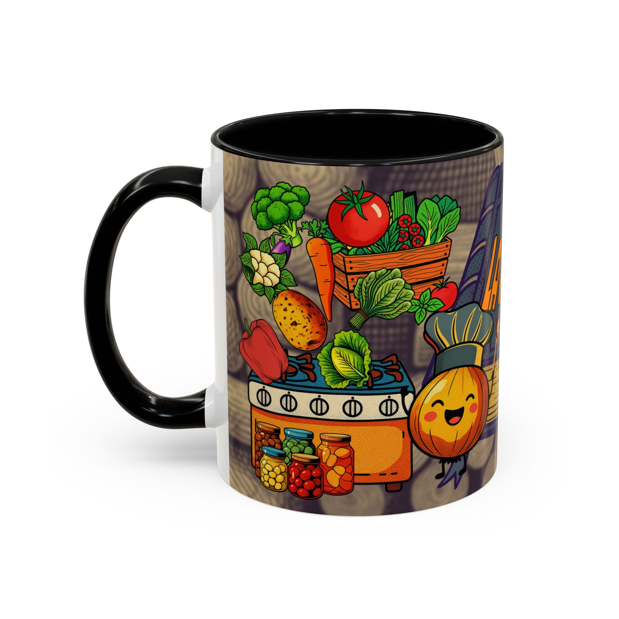 Coffee Mug - "Recetas de La Abuela" Halloween Pumpkin Kitchen Spellbook Accent Mug