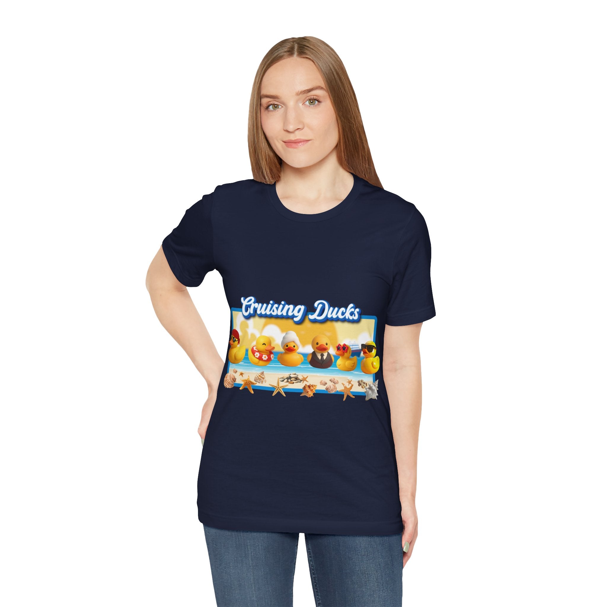 Cruising Ducks T-Shirt – Cute Rubber Duck Beach Graphic Tee