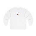 Long Sleeve Tee — 'My Life Is Surfing' Tropical Surf Graphic