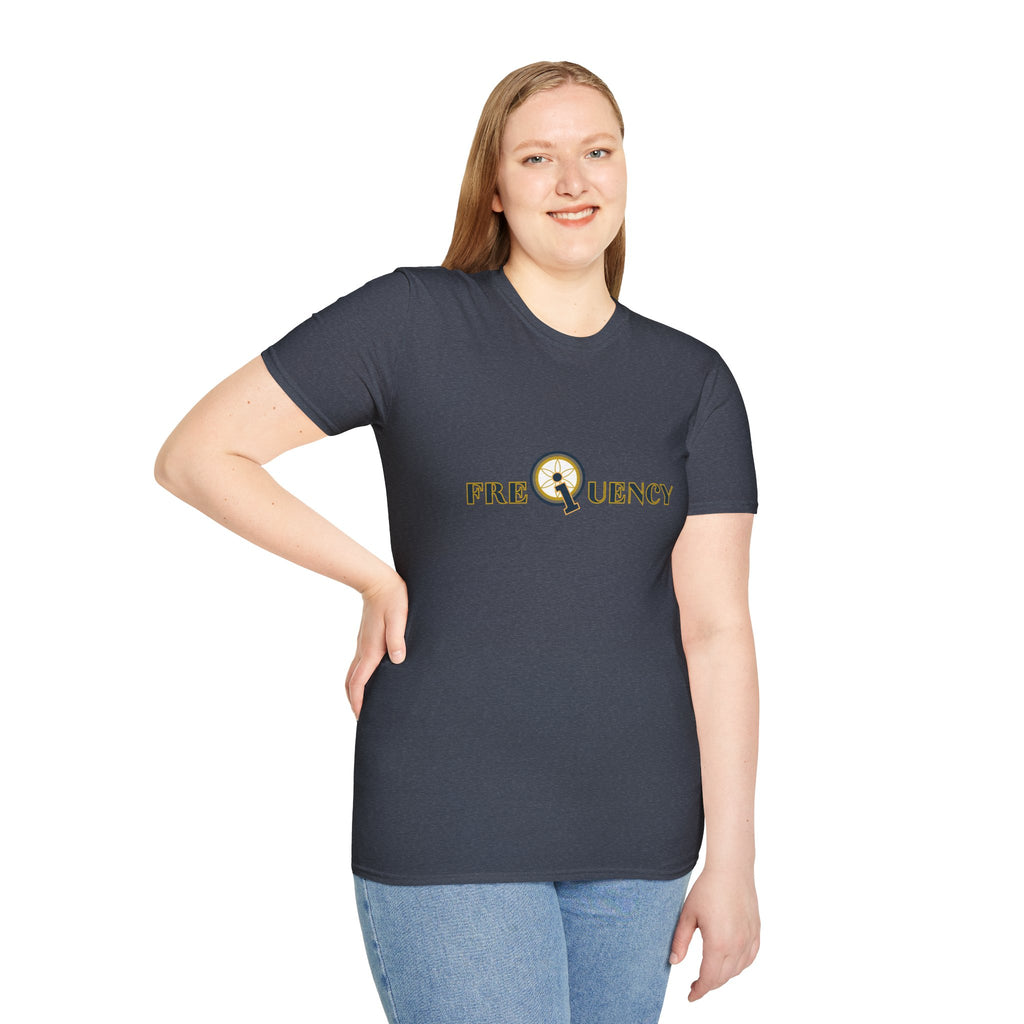 Frequency Graphic T-Shirt – Magnifying Glass Logo Tee