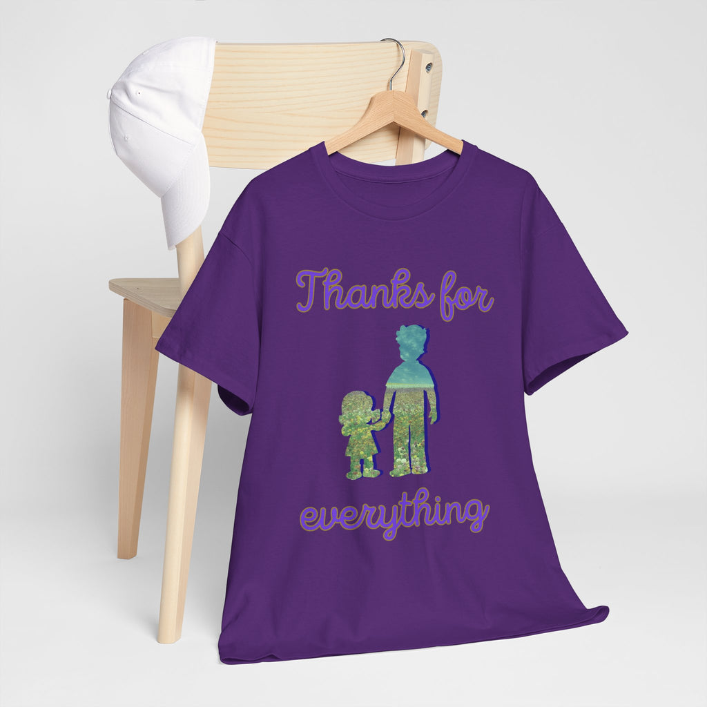 Thanks For Everything Dad & Child Graphic Tee — Appreciation Father’s Day Shirt