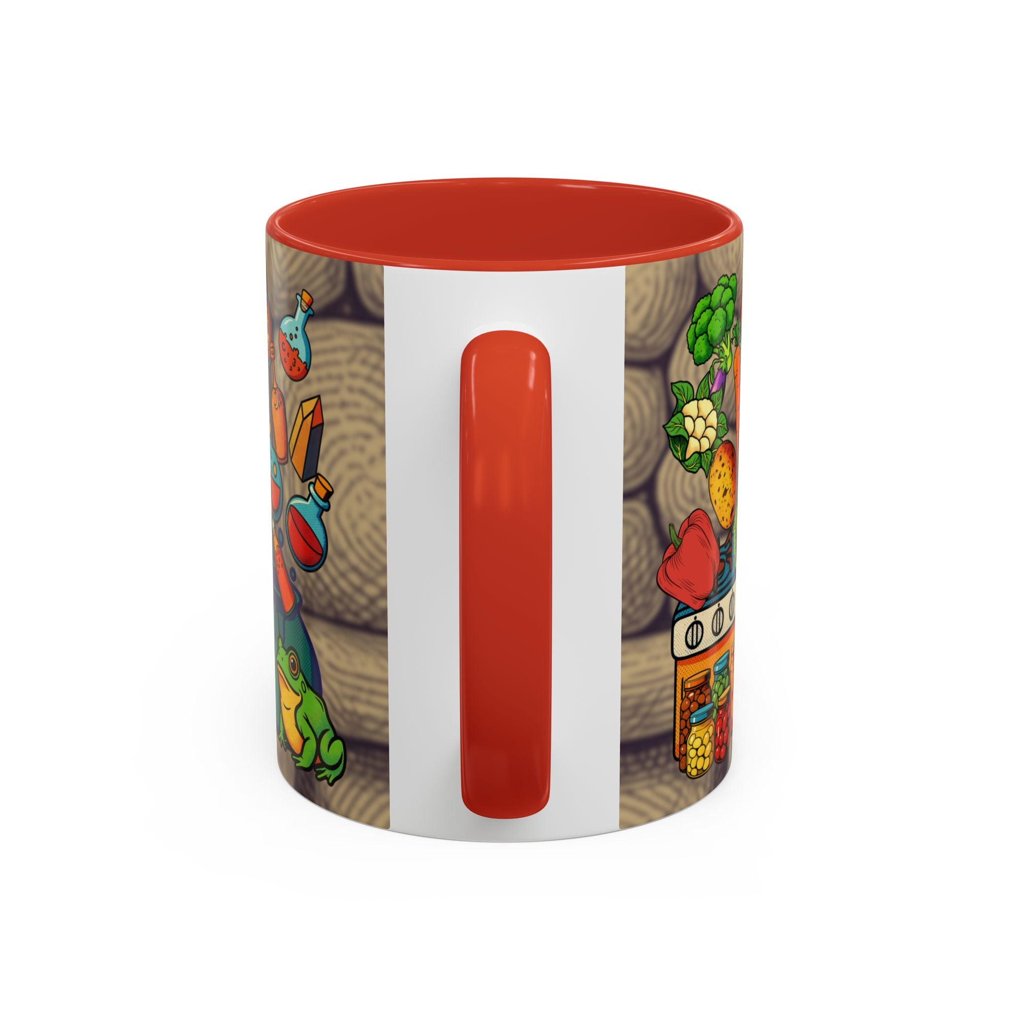 Coffee Mug - "Recetas de La Abuela" Halloween Pumpkin Kitchen Spellbook Accent Mug