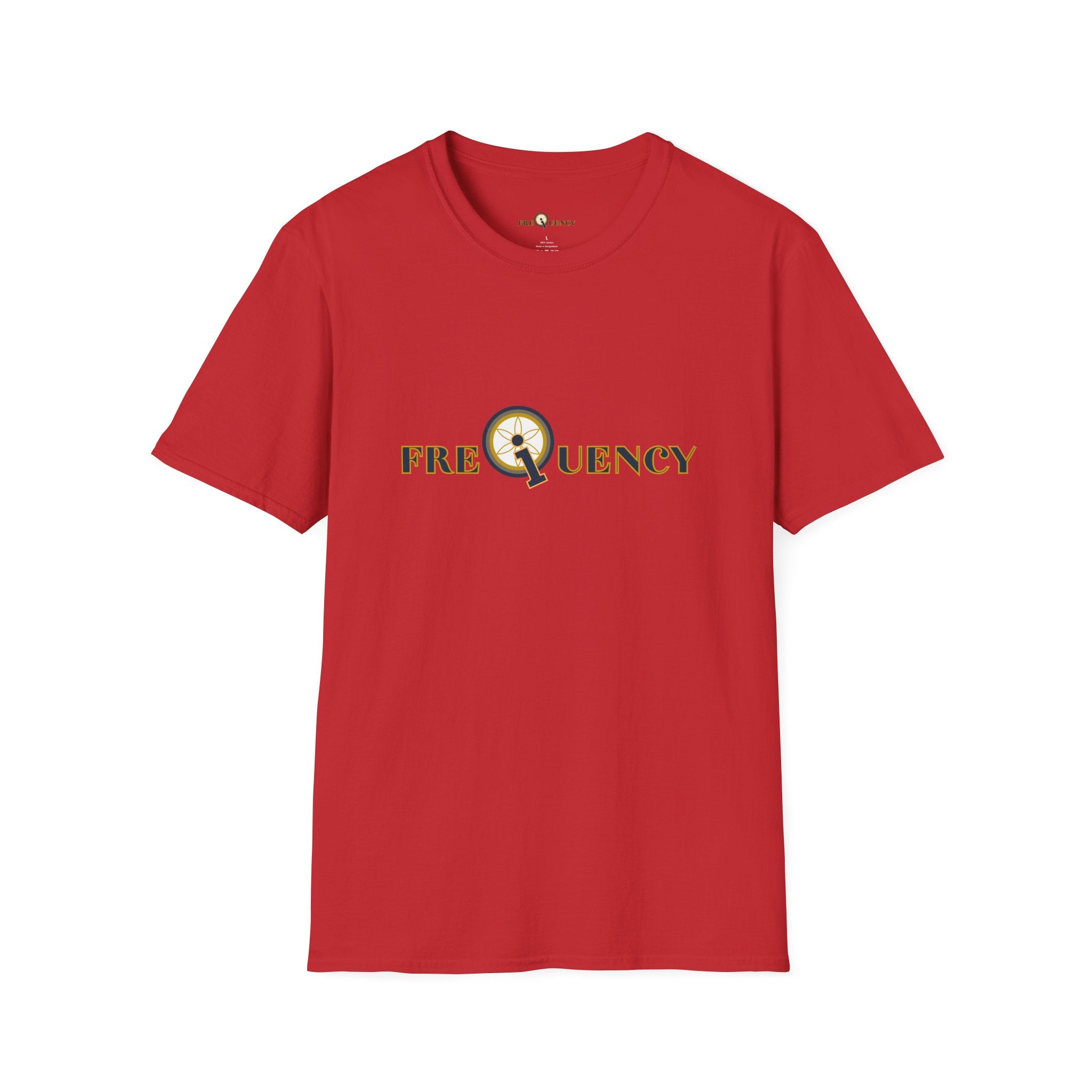 Frequency Graphic T-Shirt – Magnifying Glass Logo Tee