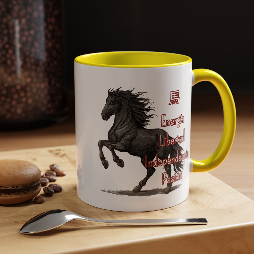 Horse Zodiac Coffee Mug — Energetic, Independent Chinese Year of the Horse Gift
