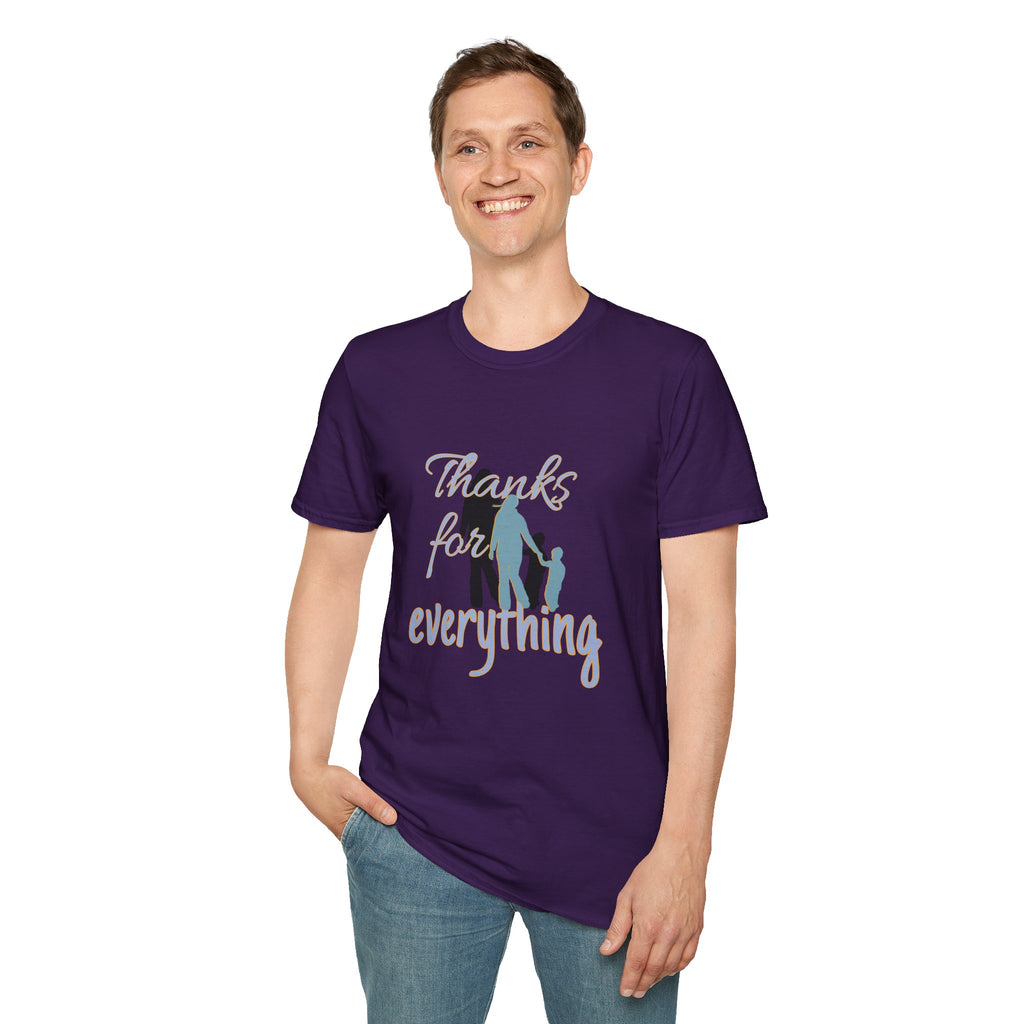 T-Shirt — "Thanks for Everything" Family Appreciation Tee