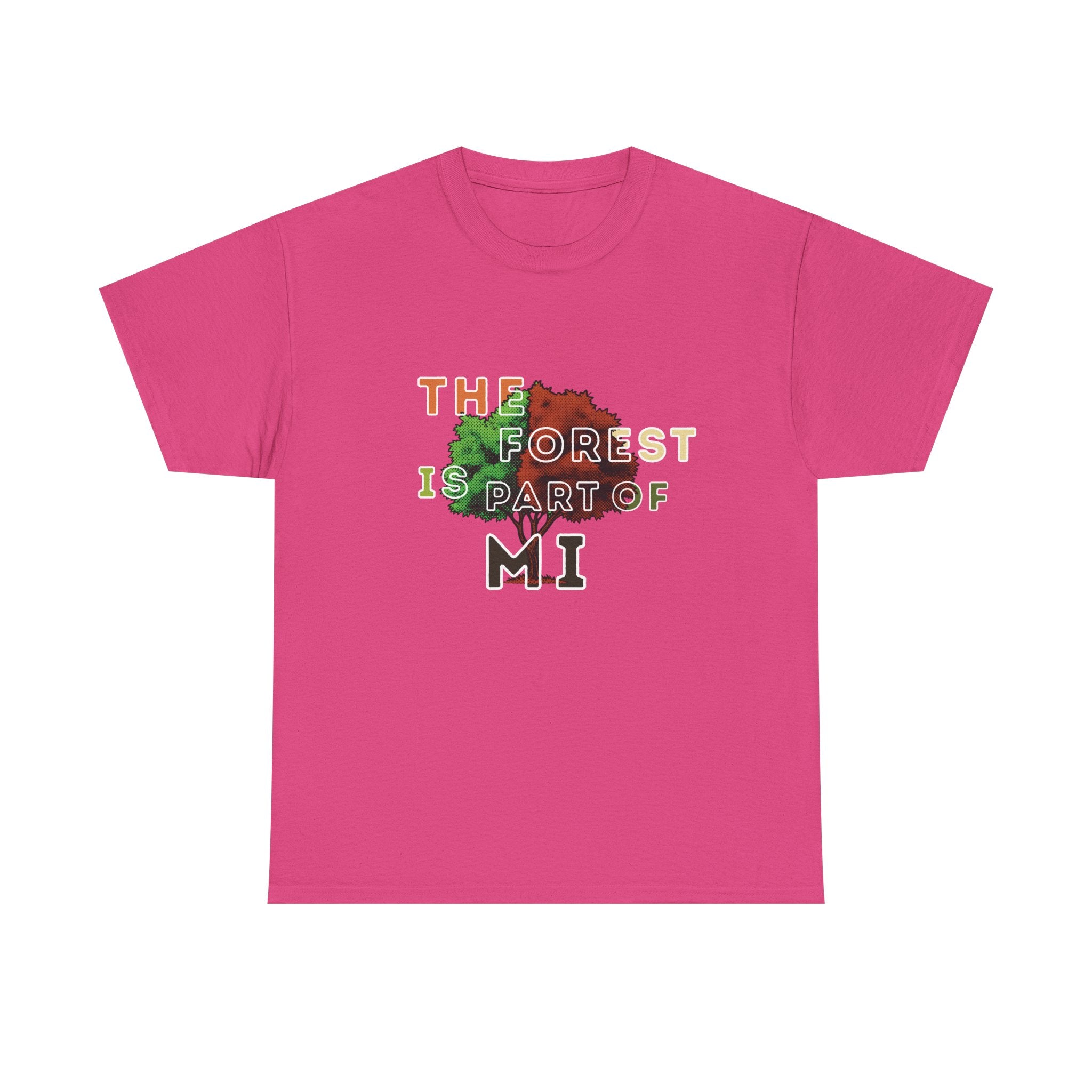 The Forest Part Of Me T-Shirt — Nature Tree Eco Graphic Tee