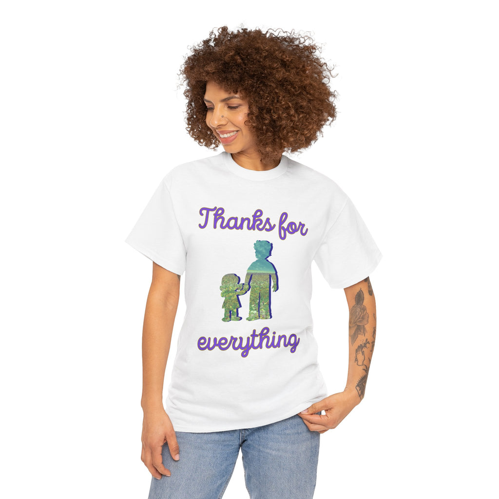 Thanks For Everything Dad & Child Graphic Tee — Appreciation Father’s Day Shirt
