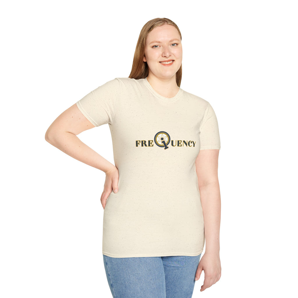 Frequency Graphic T-Shirt – Magnifying Glass Logo Tee