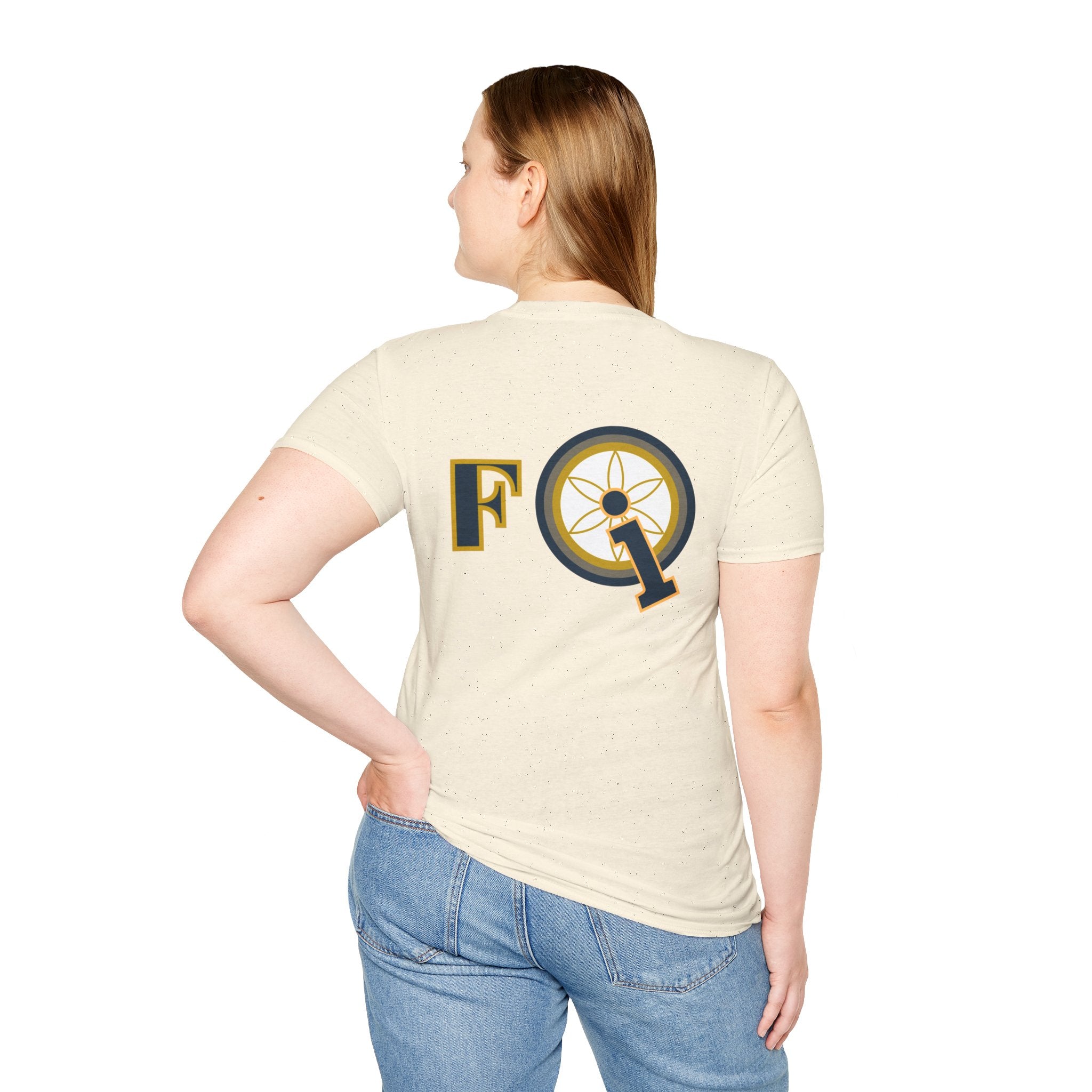 Frequency Graphic T-Shirt – Magnifying Glass Logo Tee