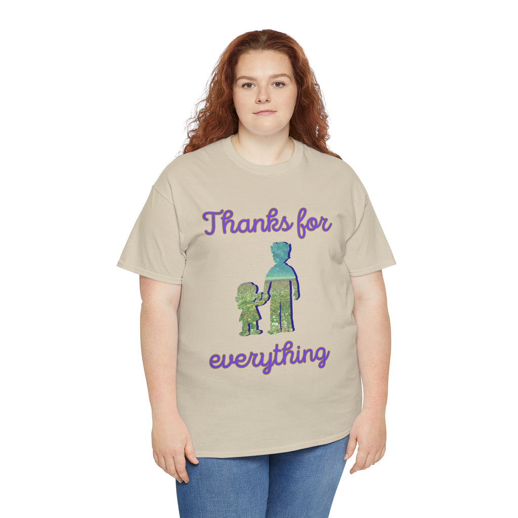 Thanks For Everything Dad & Child Graphic Tee — Appreciation Father’s Day Shirt