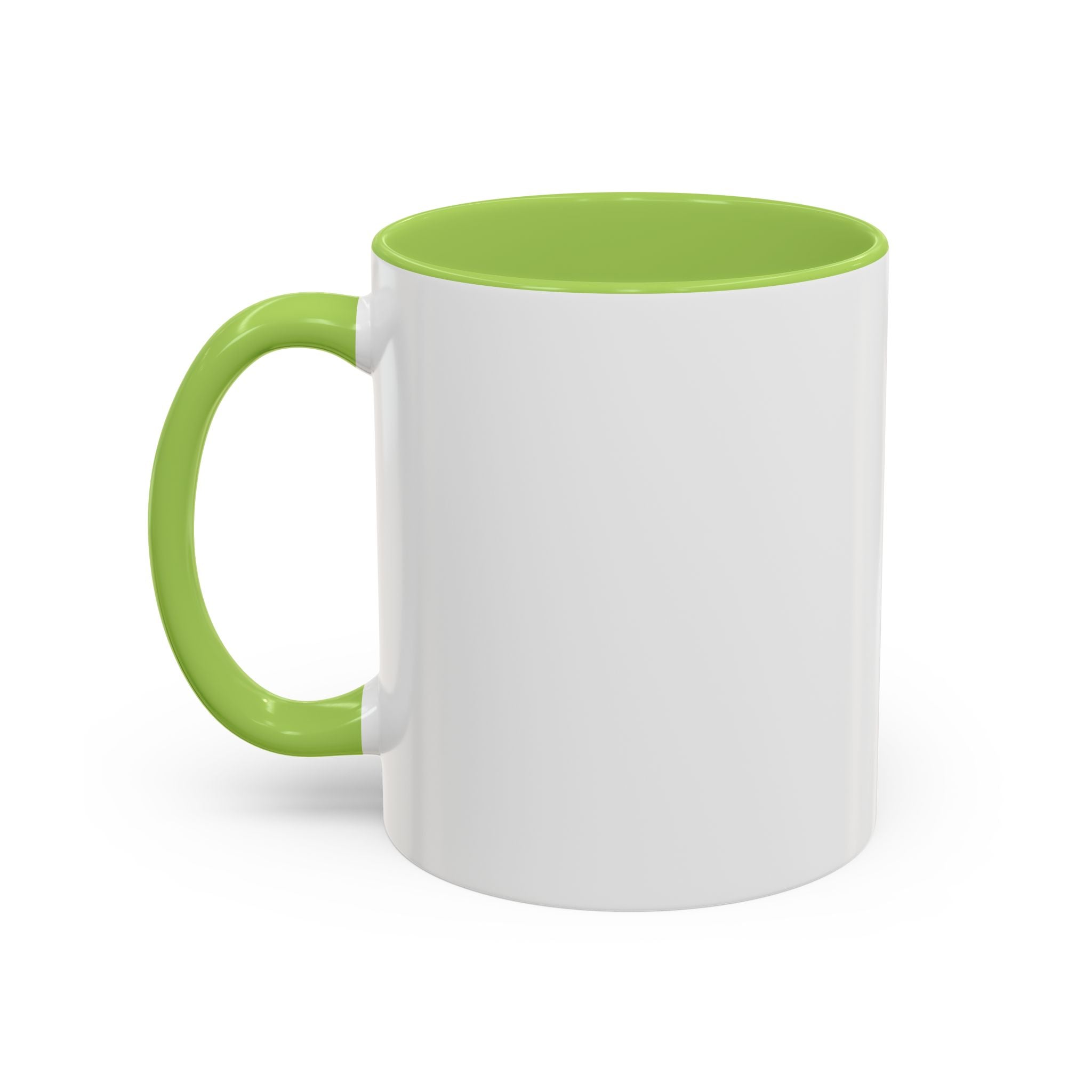 Nested Mugs Coffee Mug — Colorful Retro Stacked Cup Design (11/15oz)