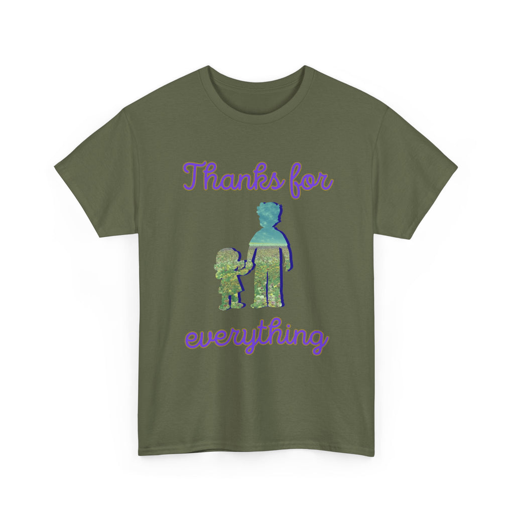 Thanks For Everything Dad & Child Graphic Tee — Appreciation Father’s Day Shirt