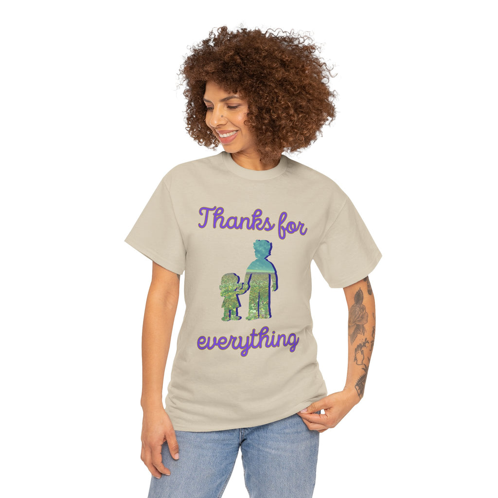 Thanks For Everything Dad & Child Graphic Tee — Appreciation Father’s Day Shirt