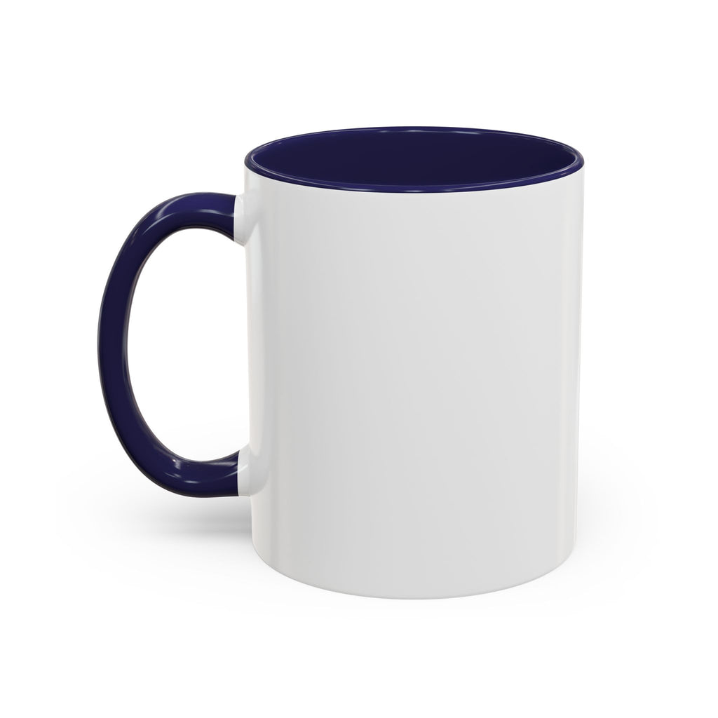 Nested Mugs Coffee Mug — Colorful Retro Stacked Cup Design (11/15oz)
