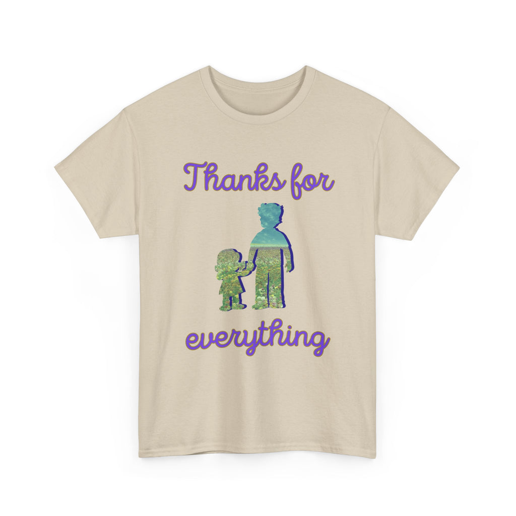 Thanks For Everything Dad & Child Graphic Tee — Appreciation Father’s Day Shirt
