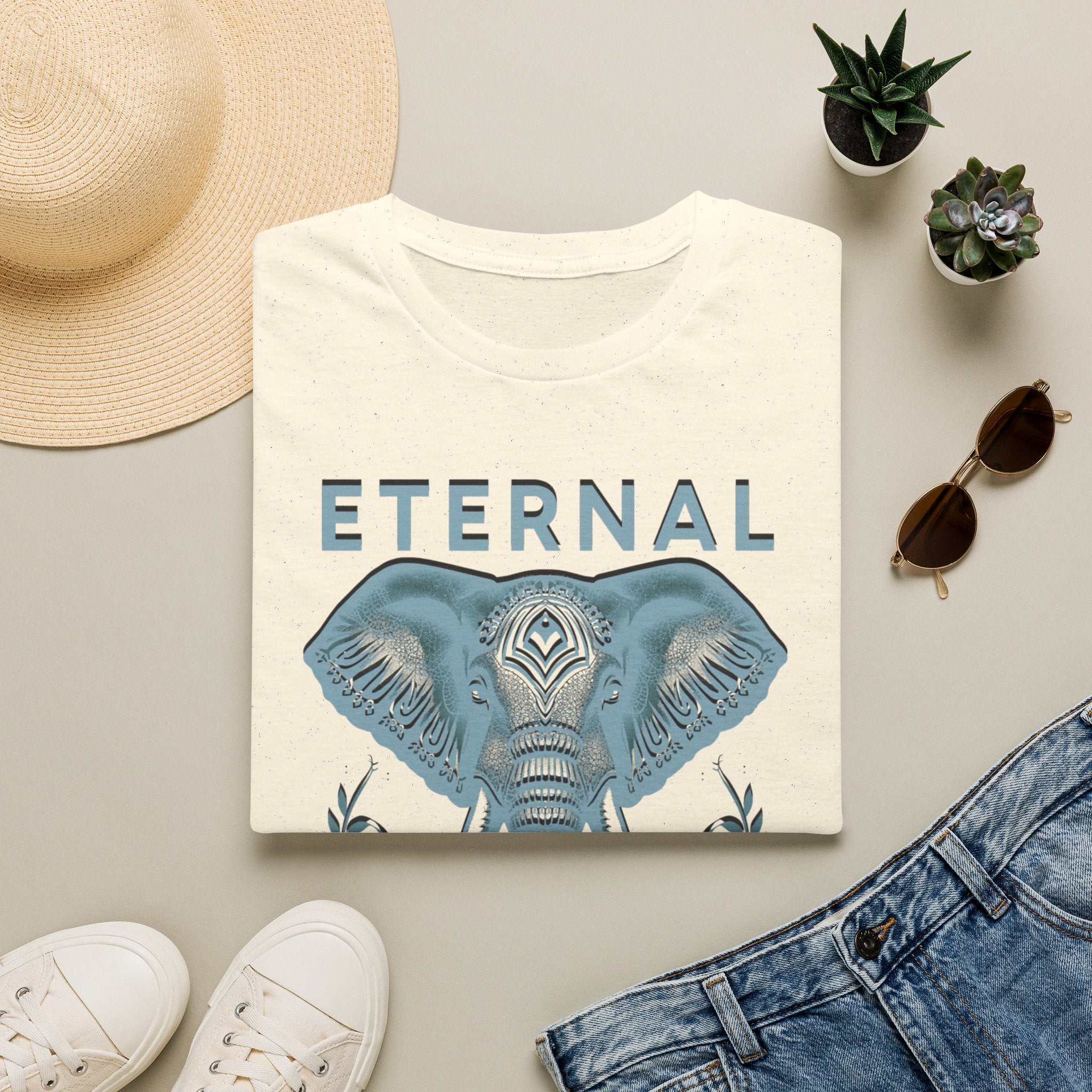 Eternal Wisdom Elephant T-Shirt