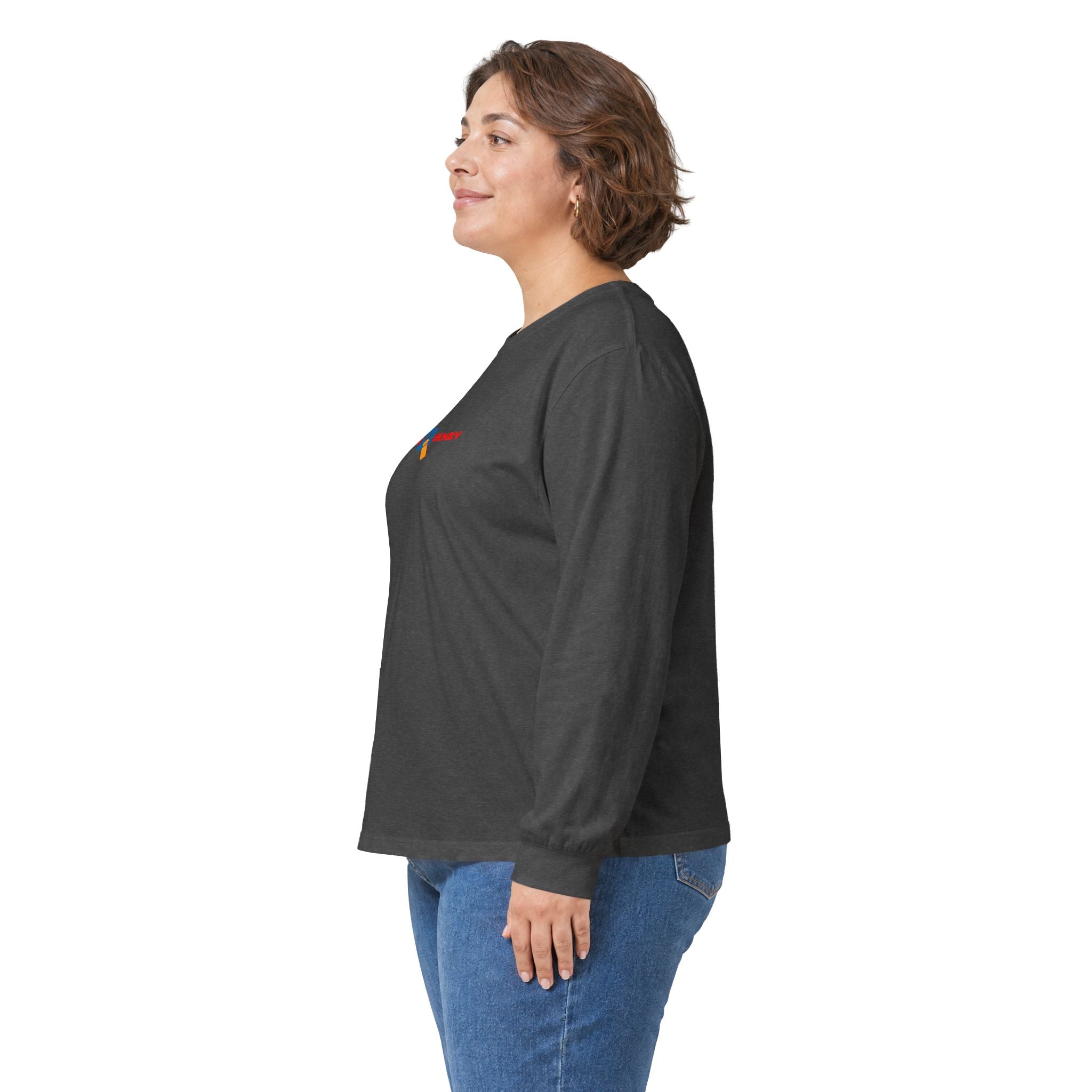 Long Sleeve Tee — 'My Life Is Surfing' Tropical Surf Graphic