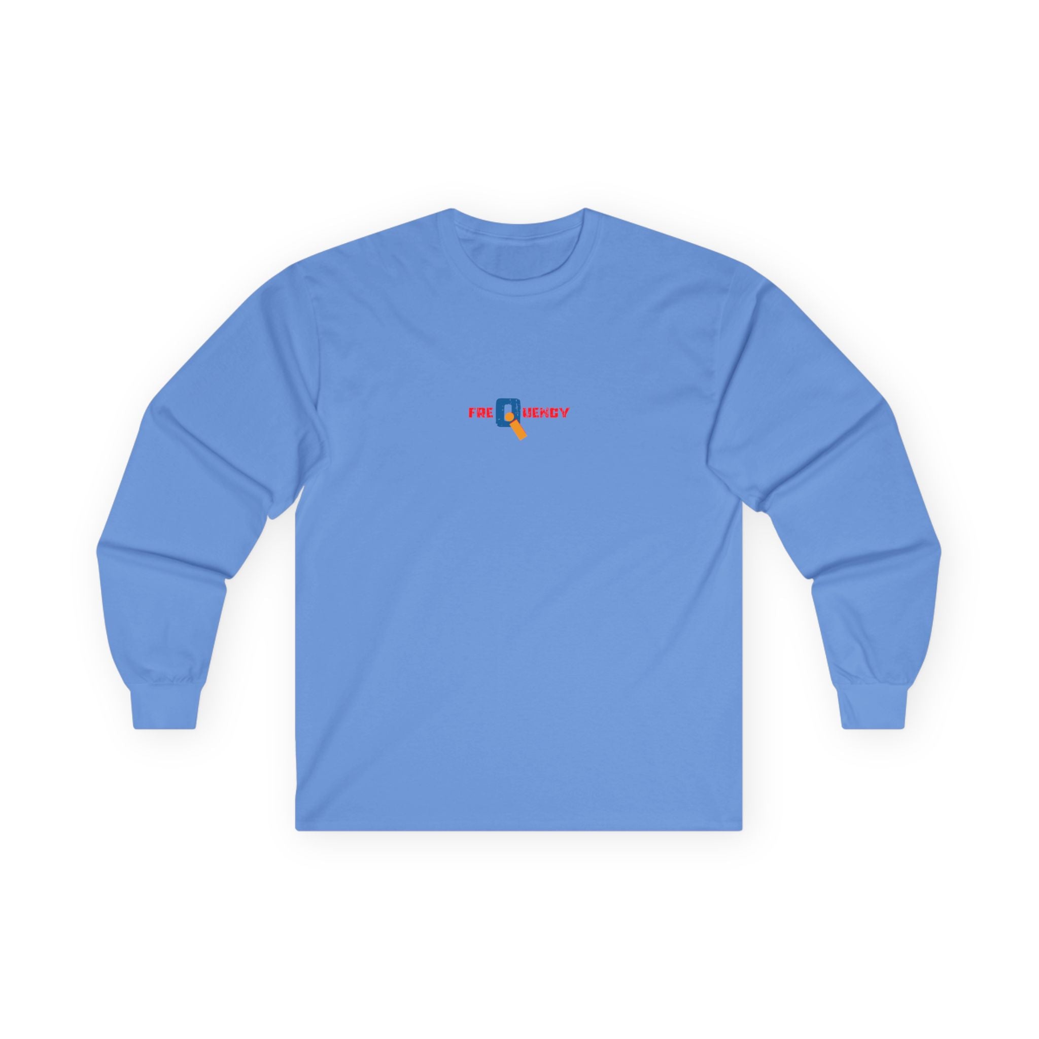 Long Sleeve Tee — 'My Life Is Surfing' Tropical Surf Graphic