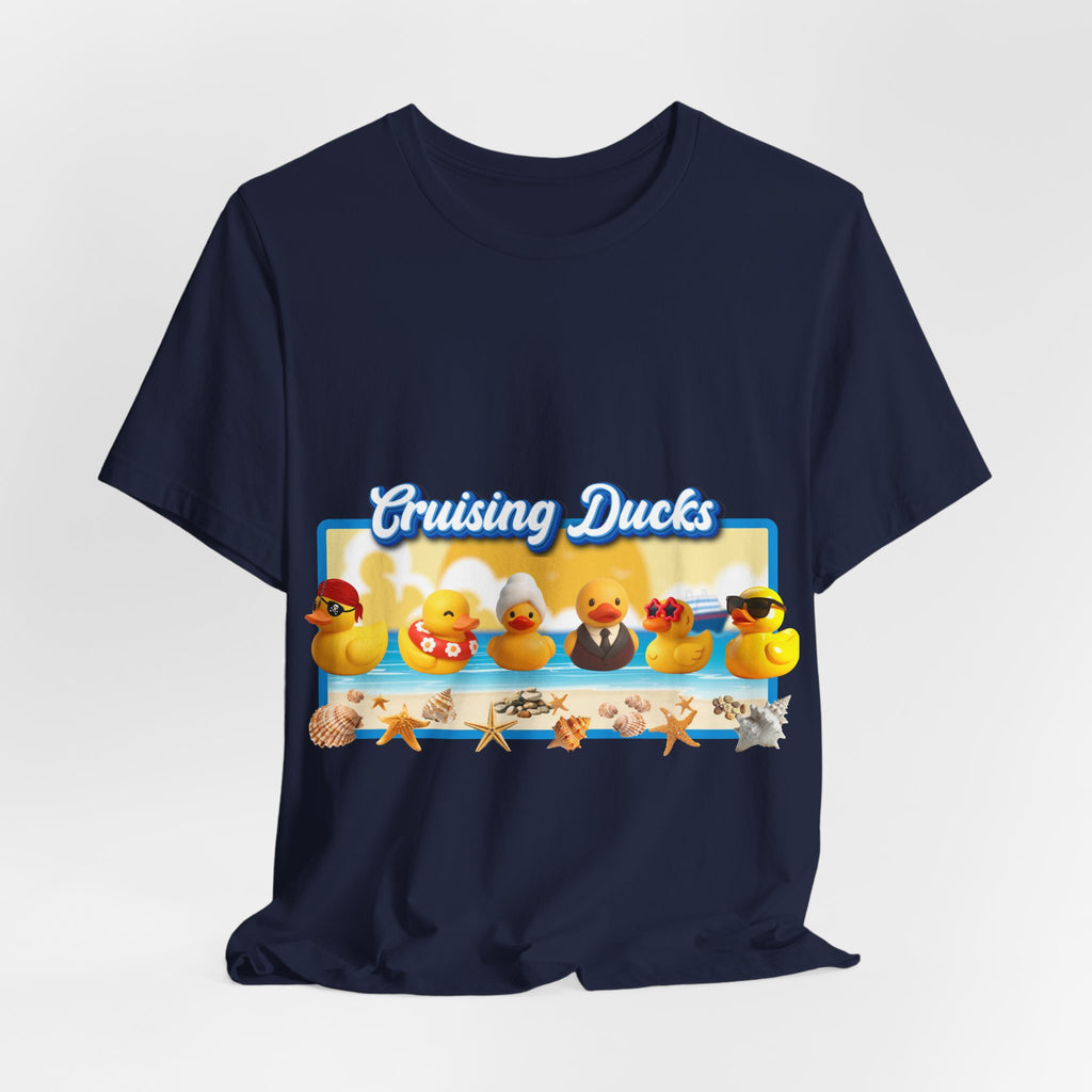 Cruising Ducks T-Shirt – Cute Rubber Duck Beach Graphic Tee