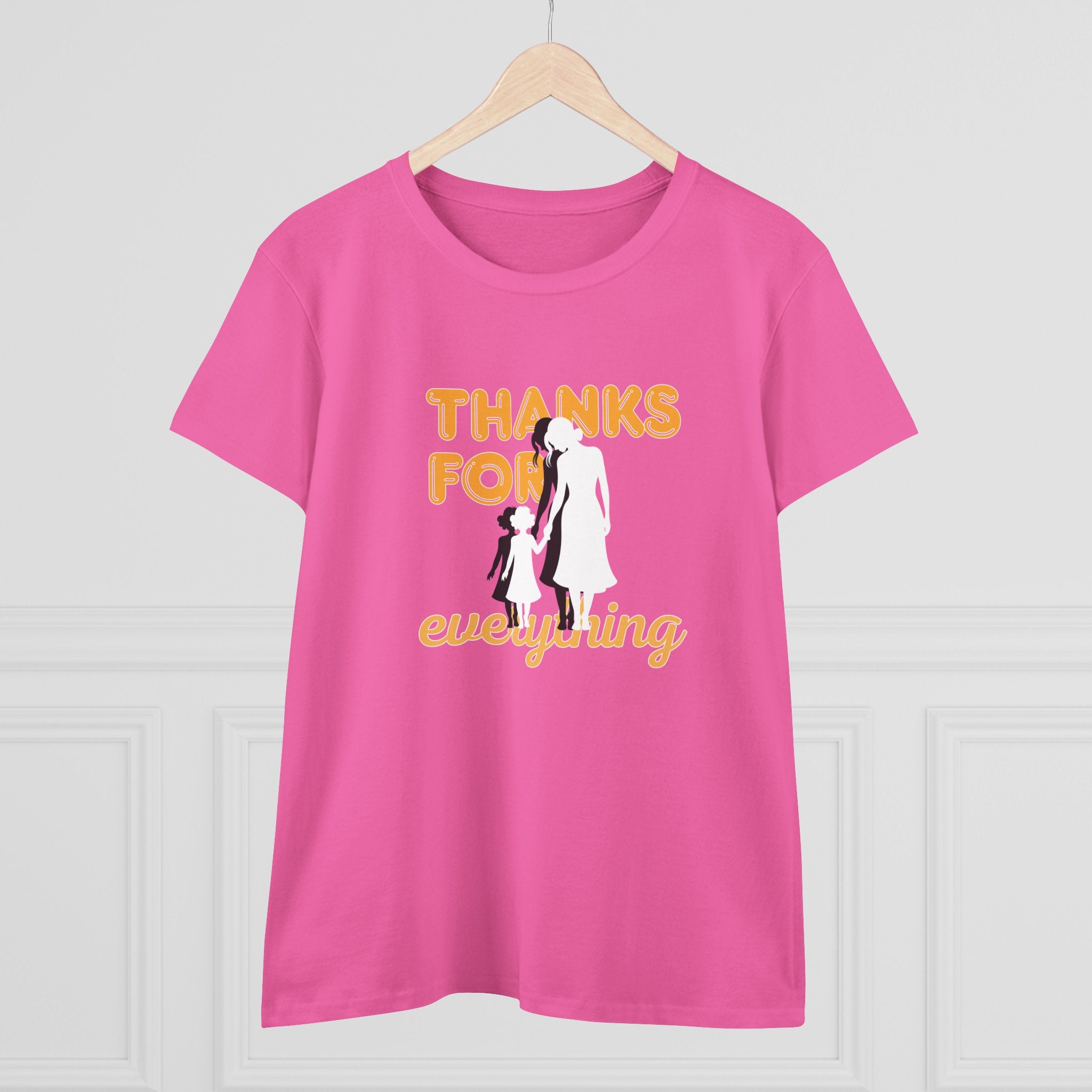 Thanks For Everything Tee — Thank You Gift T-Shirt with Silhouette Design