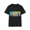 T-Shirt — Miami Beach Sunset Skyline Graphic Tee