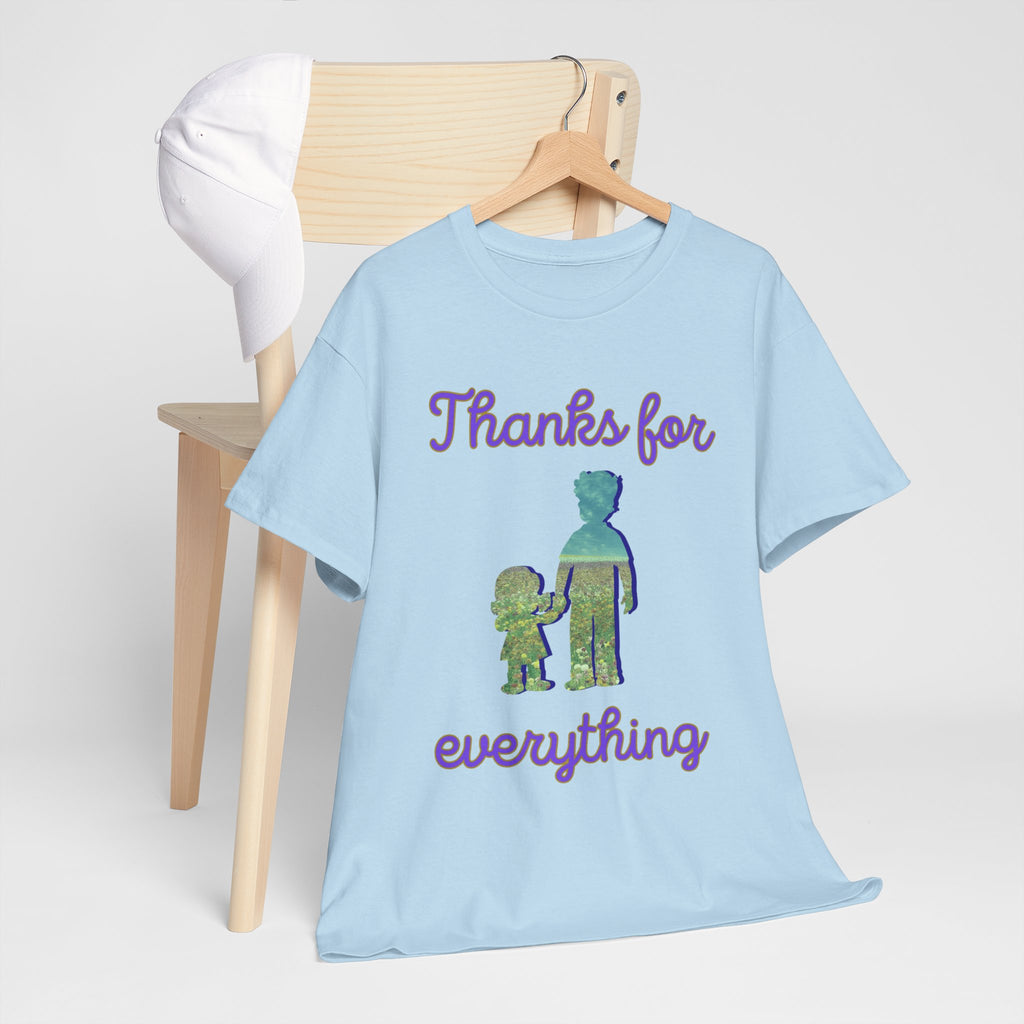 Thanks For Everything Dad & Child Graphic Tee — Appreciation Father’s Day Shirt
