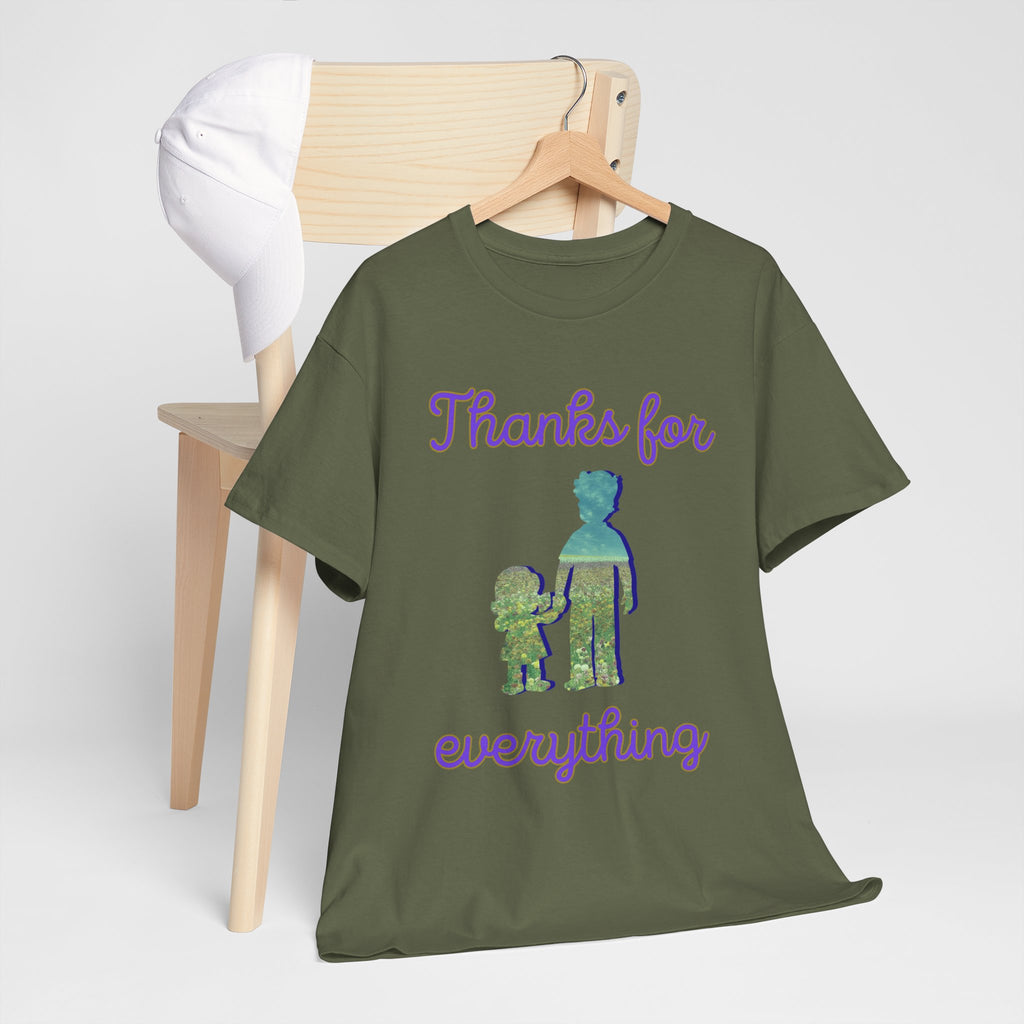 Thanks For Everything Dad & Child Graphic Tee — Appreciation Father’s Day Shirt