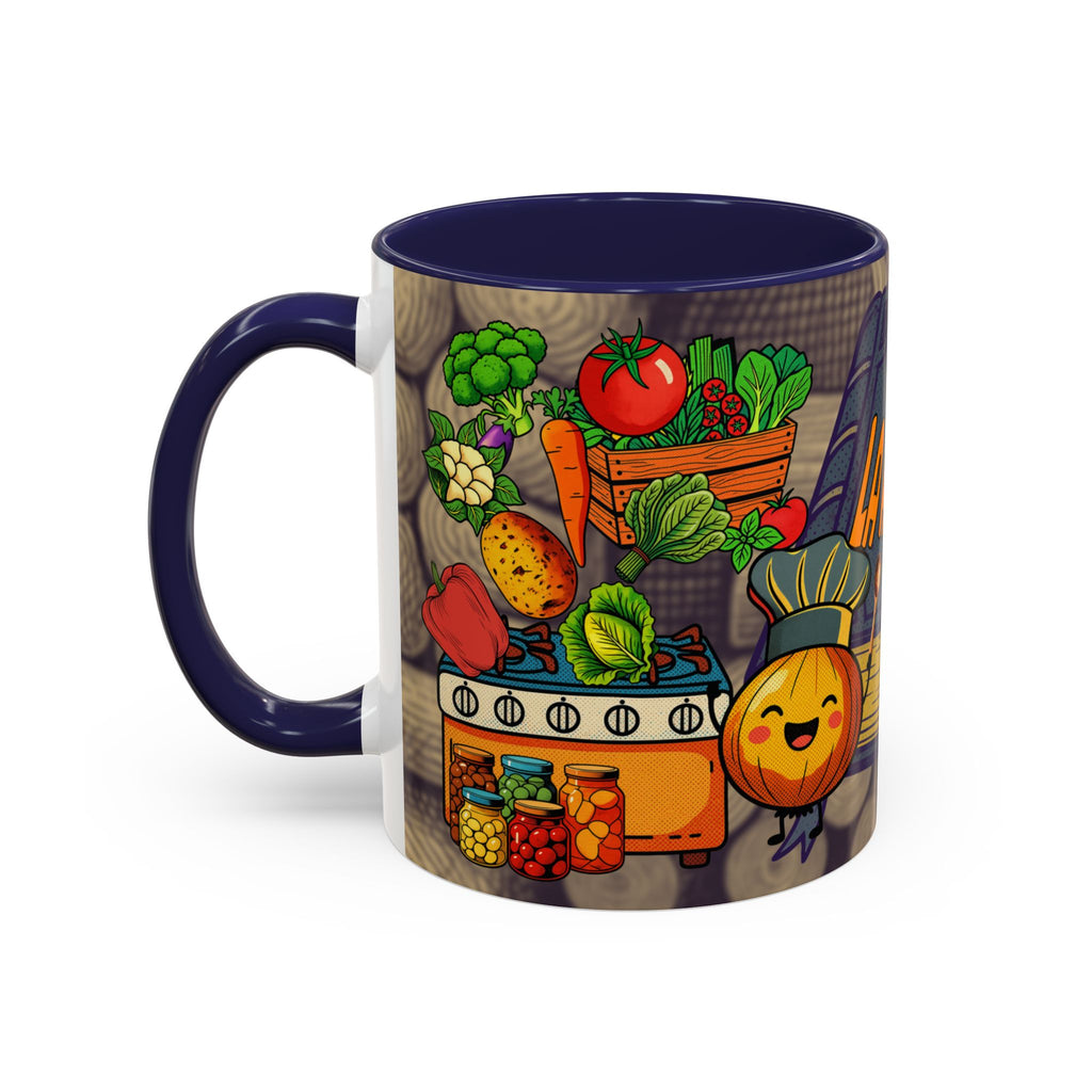 Coffee Mug - "Recetas de La Abuela" Halloween Pumpkin Kitchen Spellbook Accent Mug
