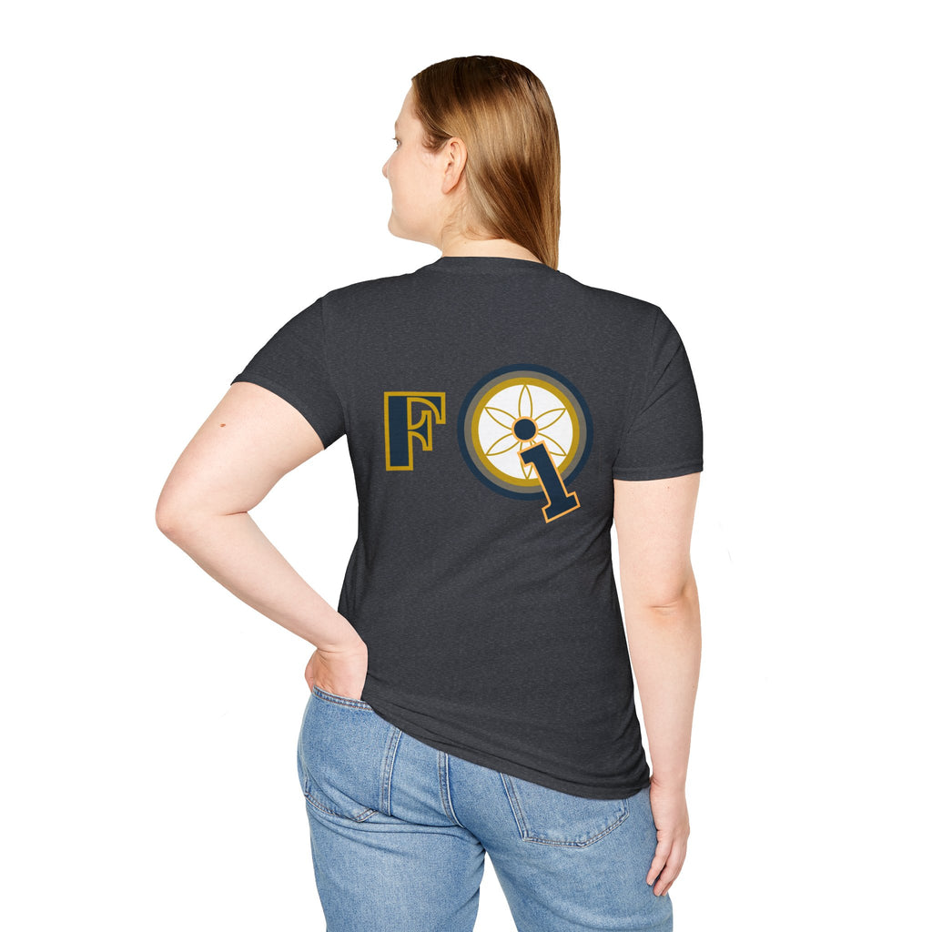 Frequency Graphic T-Shirt – Magnifying Glass Logo Tee