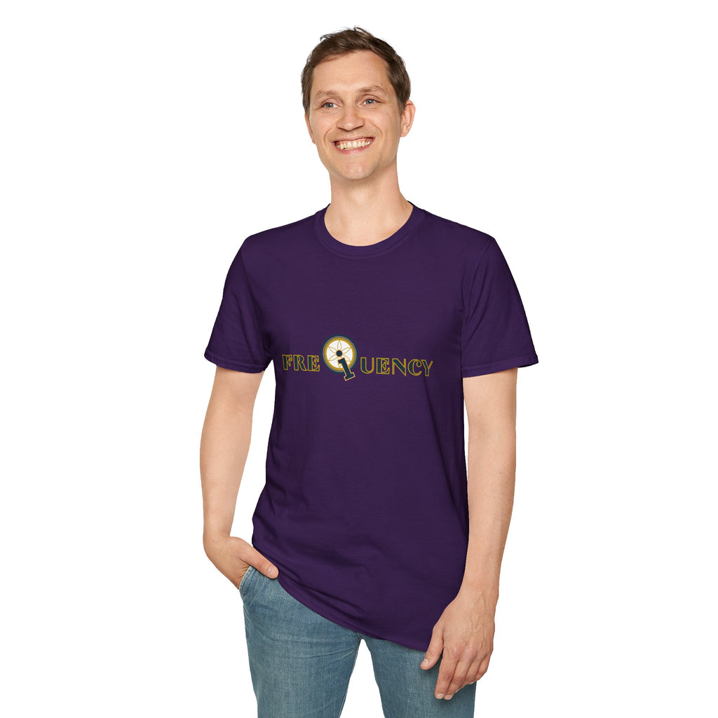 Frequency Graphic T-Shirt – Magnifying Glass Logo Tee
