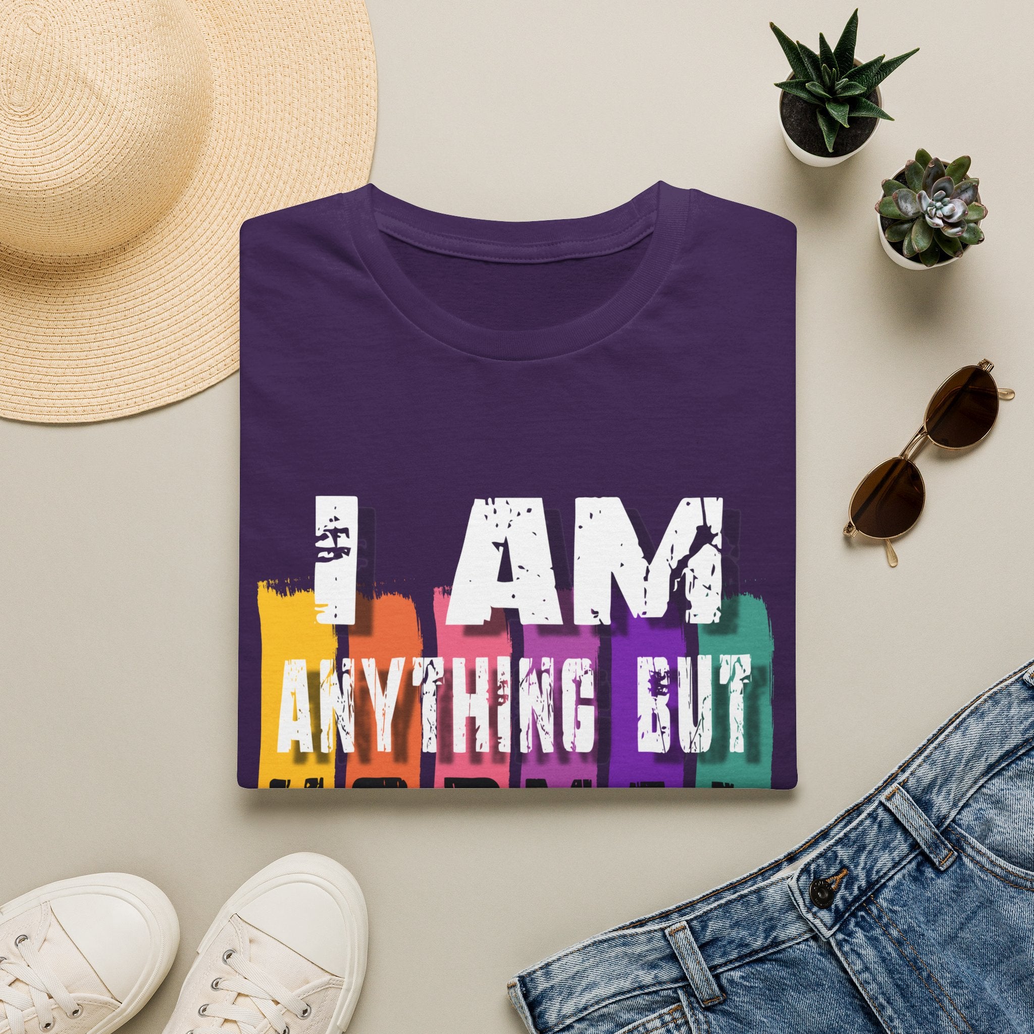 I Am Anything But Normal T-Shirt — Colorful Bold Statement Tee