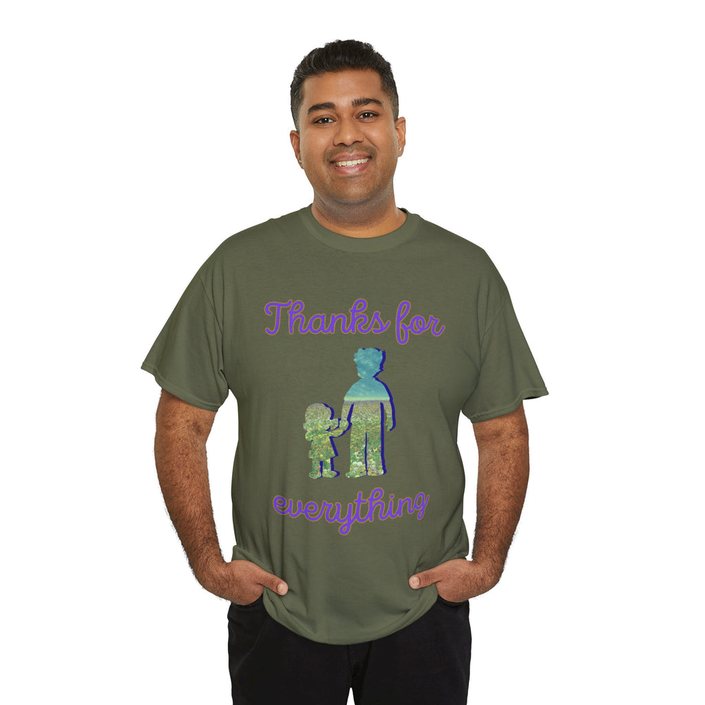 Thanks For Everything Dad & Child Graphic Tee — Appreciation Father’s Day Shirt