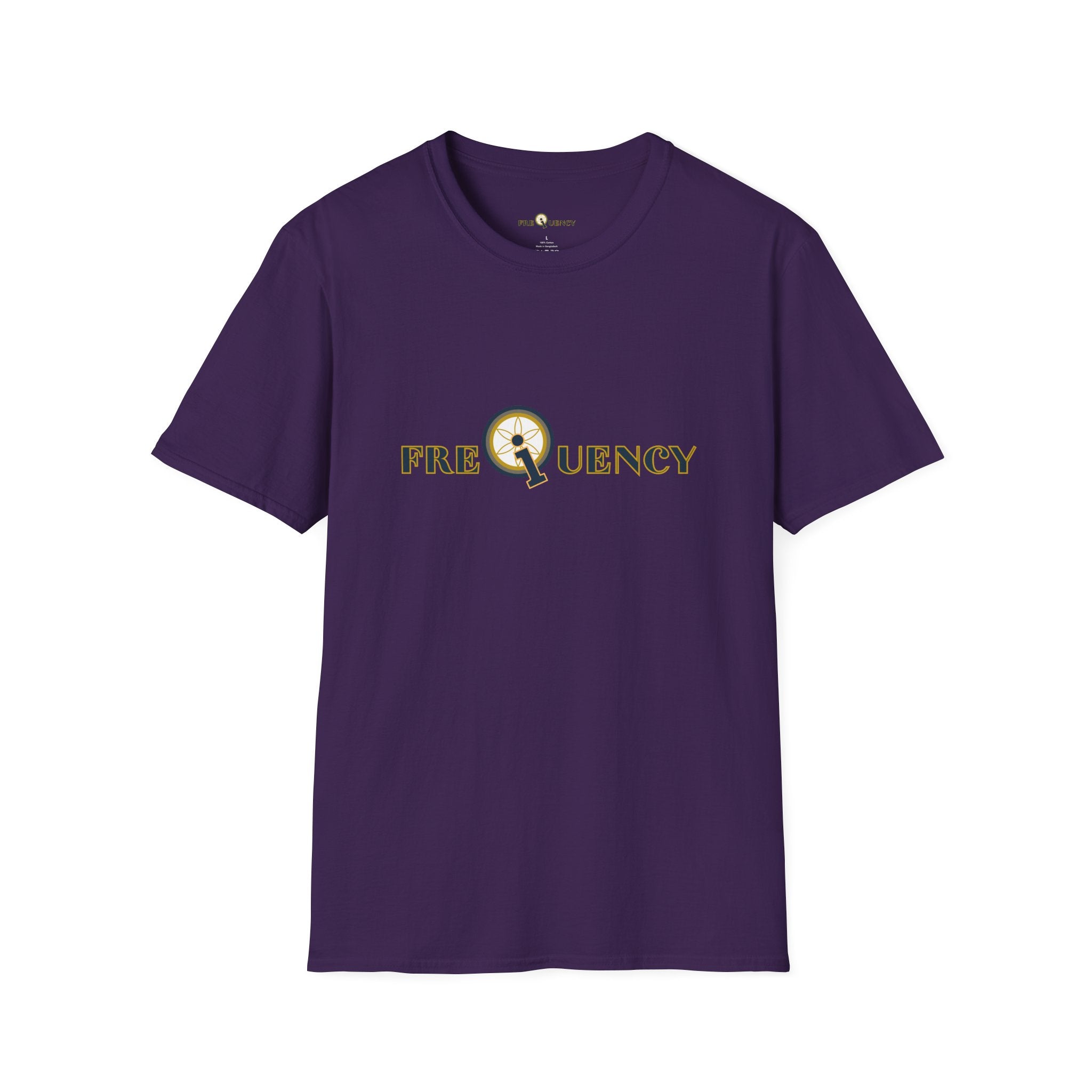 Frequency Graphic T-Shirt – Magnifying Glass Logo Tee