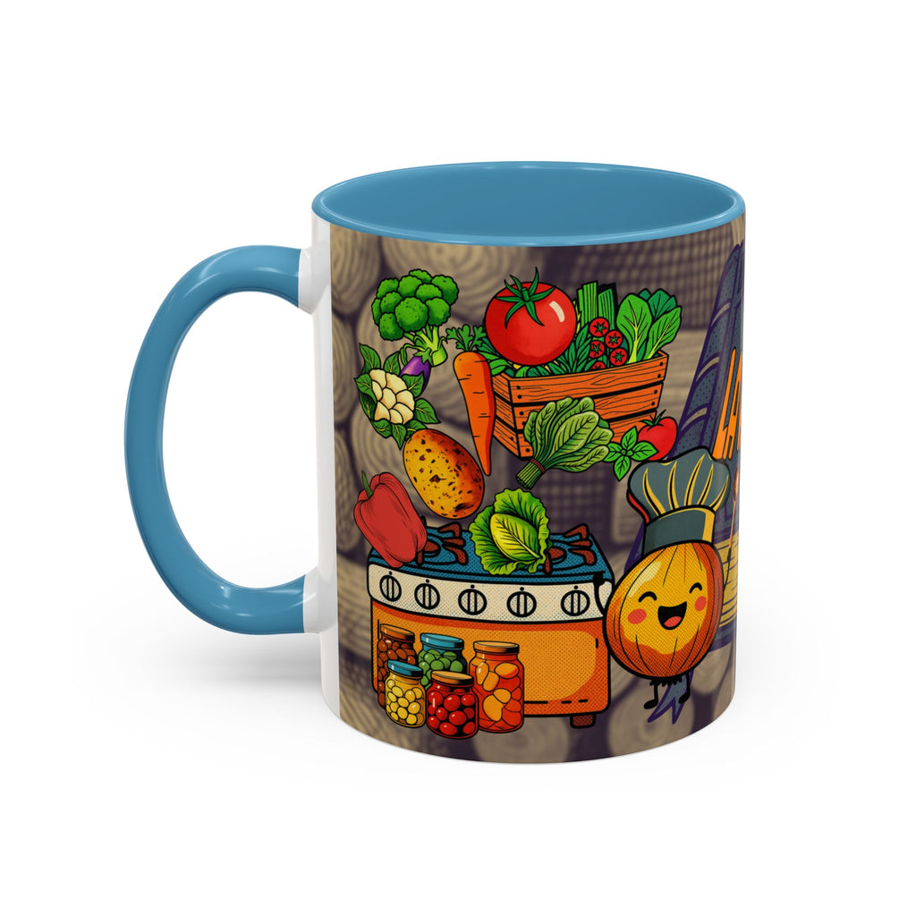 Coffee Mug - "Recetas de La Abuela" Halloween Pumpkin Kitchen Spellbook Accent Mug