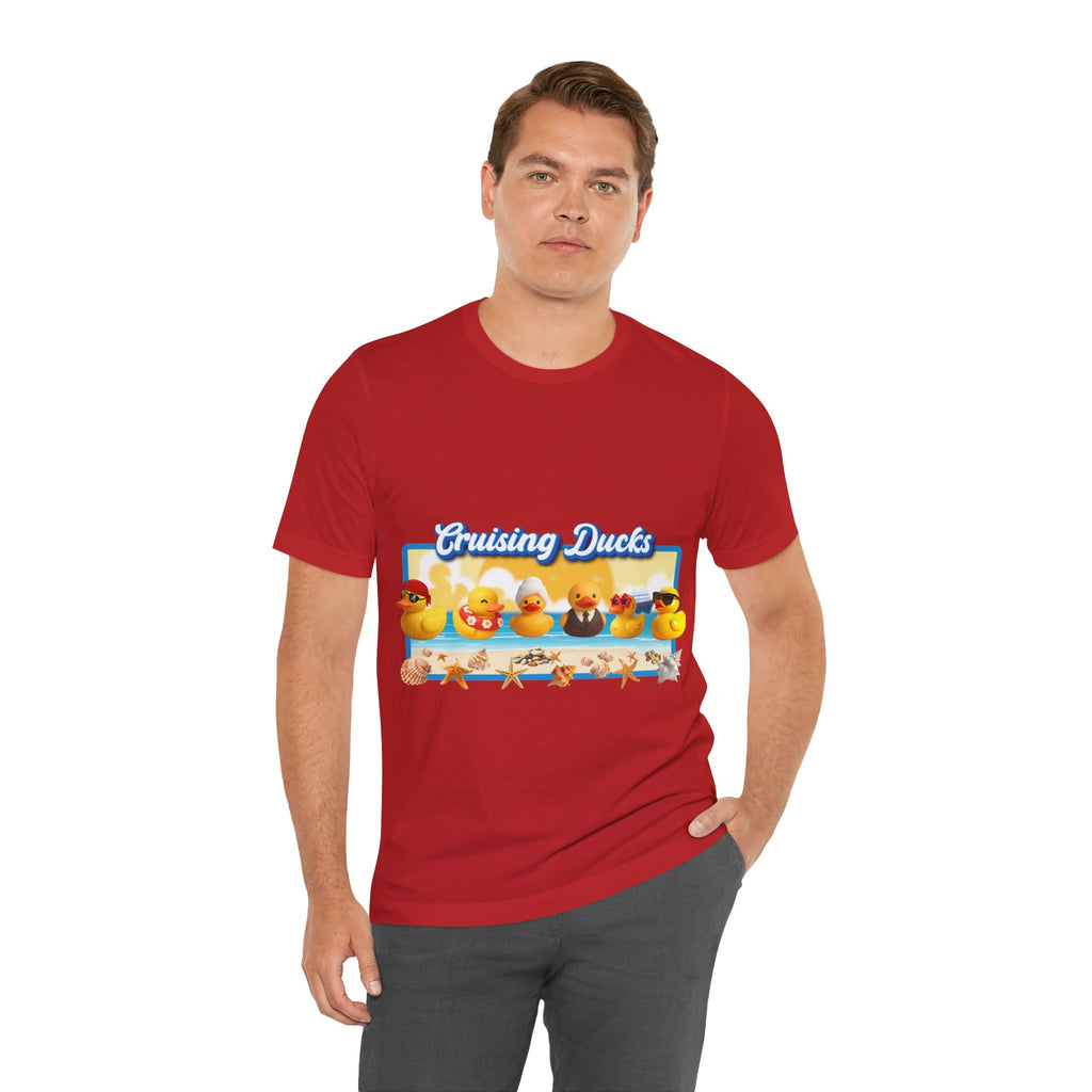 Cruising Ducks T-Shirt – Cute Rubber Duck Beach Graphic Tee