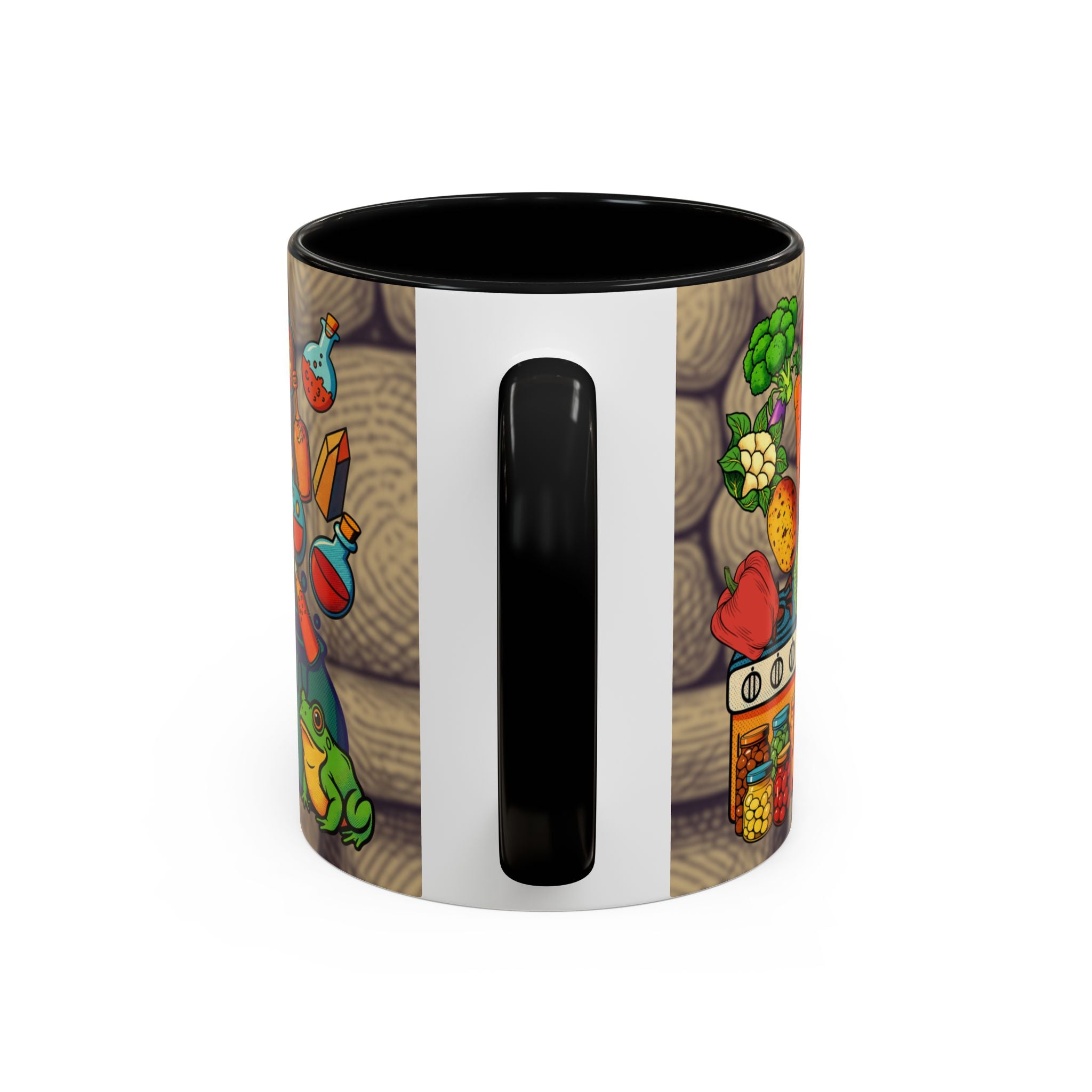 Coffee Mug - "Recetas de La Abuela" Halloween Pumpkin Kitchen Spellbook Accent Mug