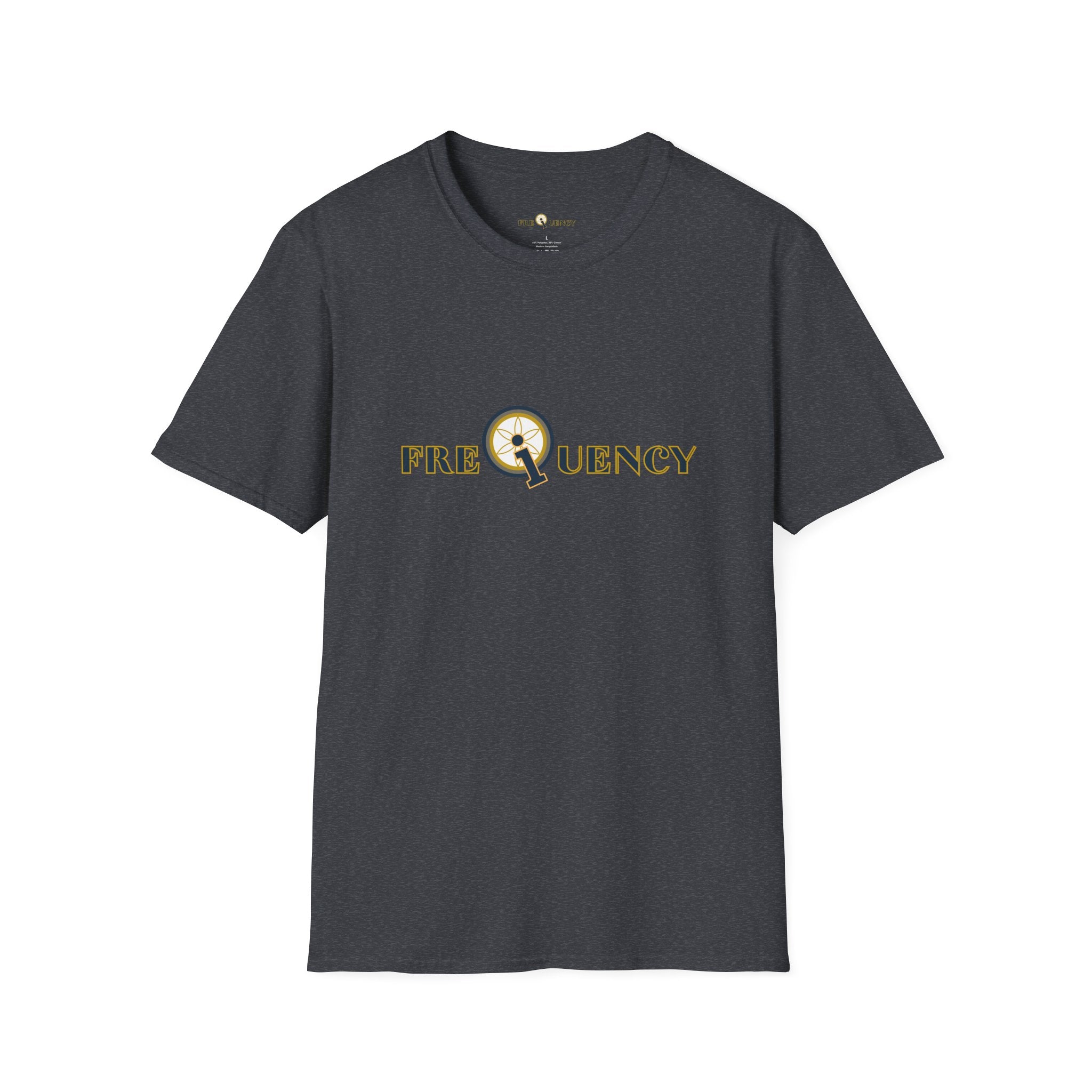 Frequency Graphic T-Shirt – Magnifying Glass Logo Tee
